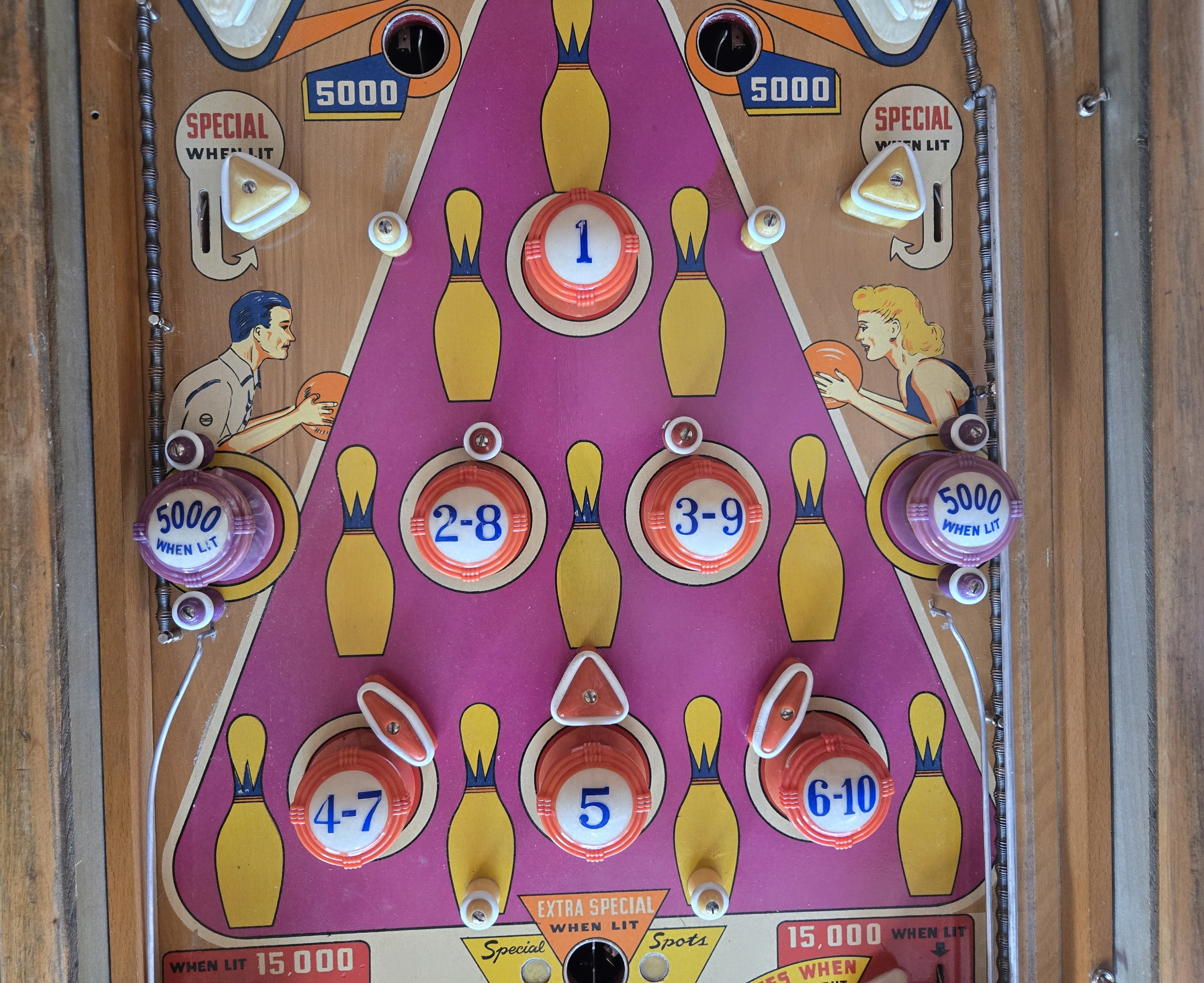 Bowling League (Flipperless) Gottlieb 1947