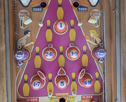 Bowling League (Flipperless) Gottlieb 1947