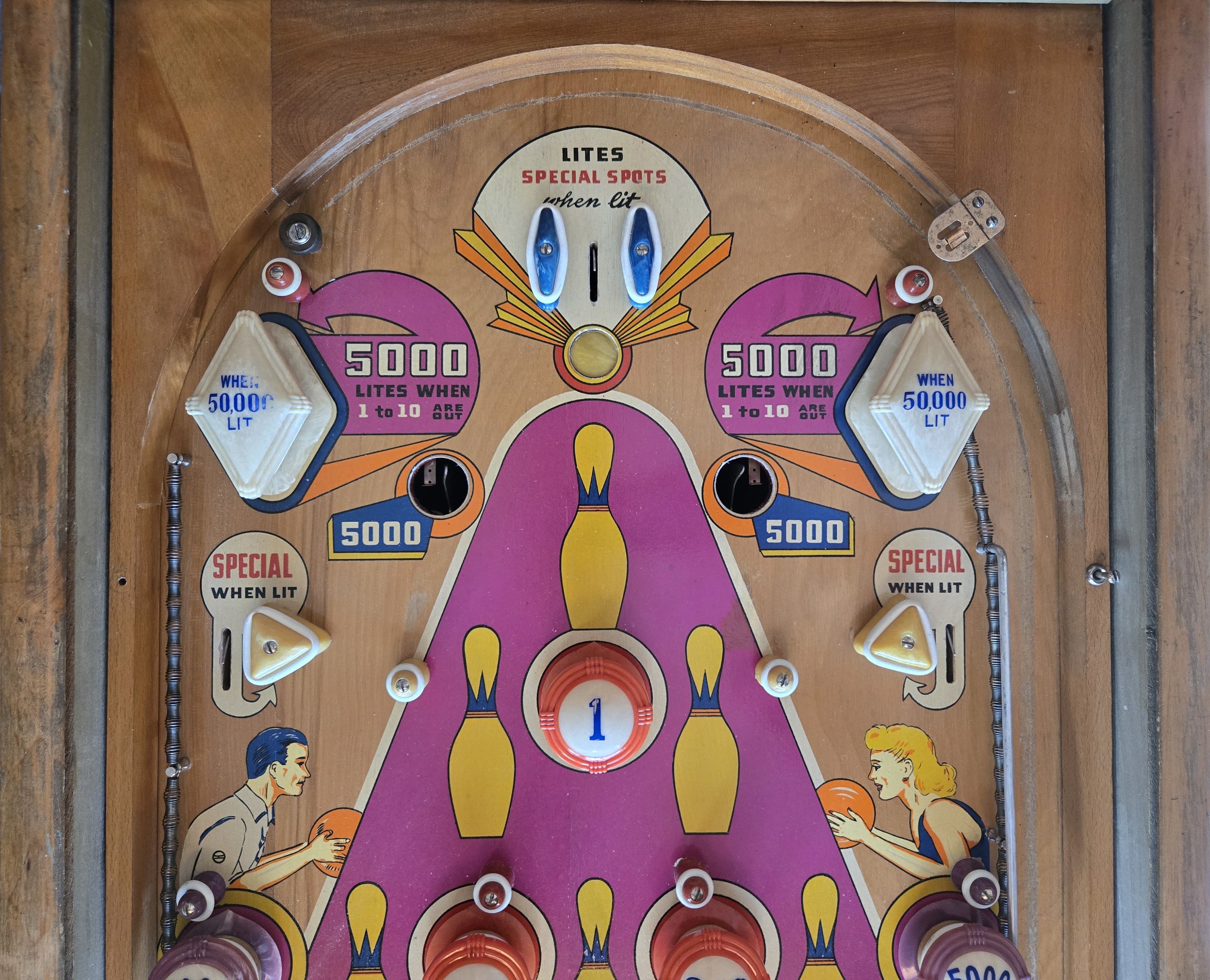 Bowling League (Flipperless) Gottlieb 1947