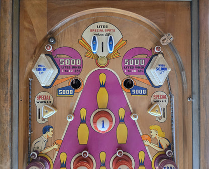 Bowling League (Flipperless) Gottlieb 1947