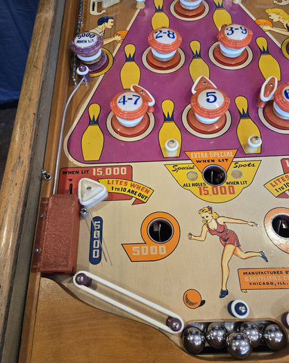 Bowling League (Flipperless) Gottlieb 1947