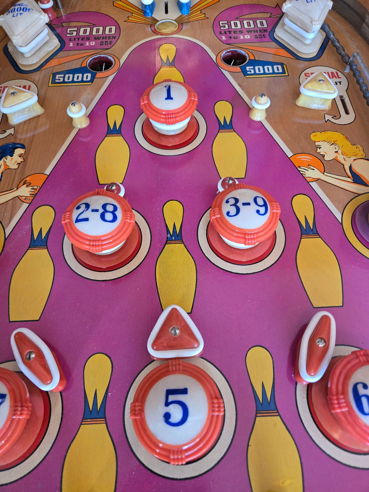 Bowling League (Flipperless) Gottlieb 1947