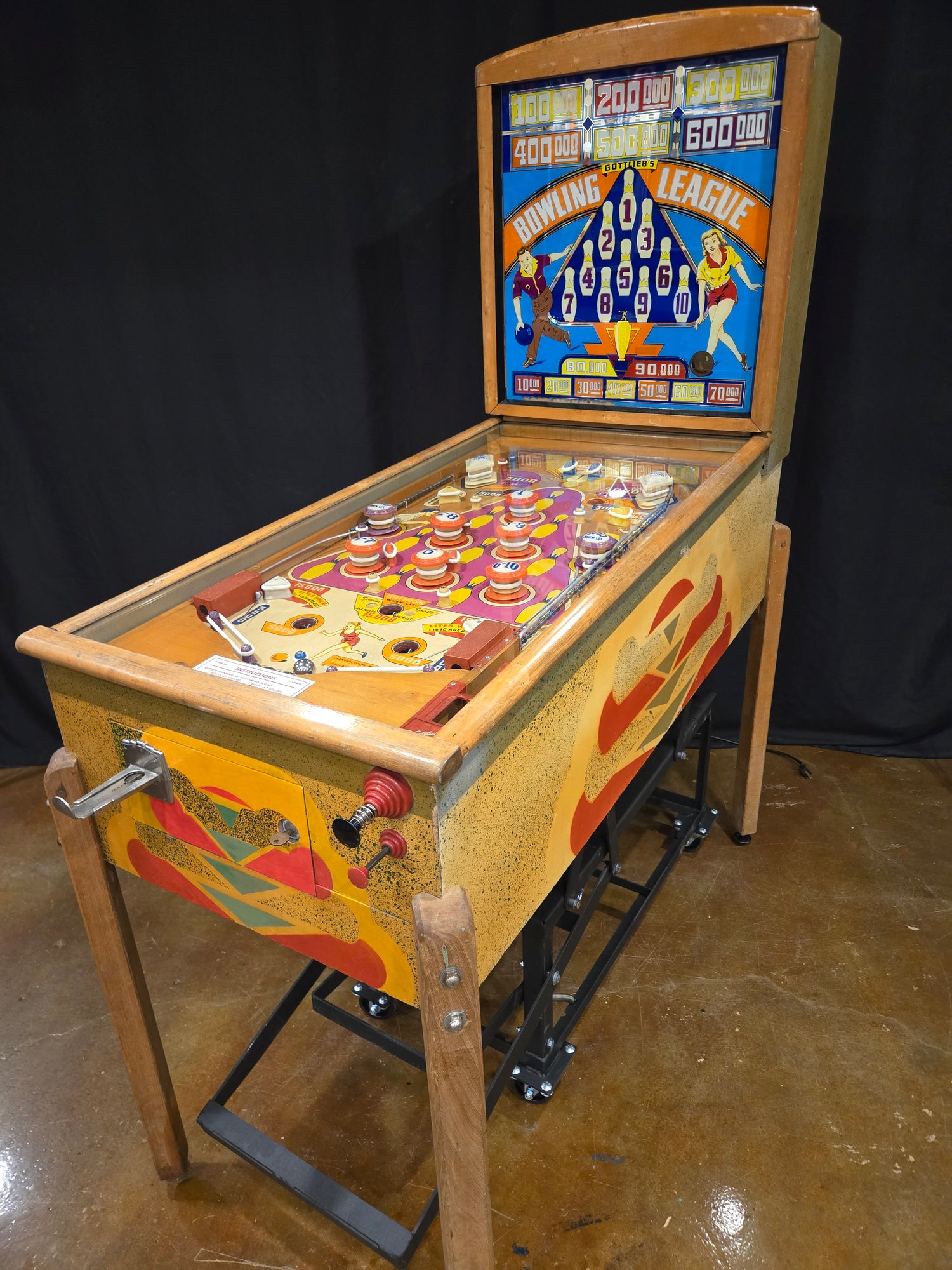 Bowling League (Flipperless) Gottlieb 1947