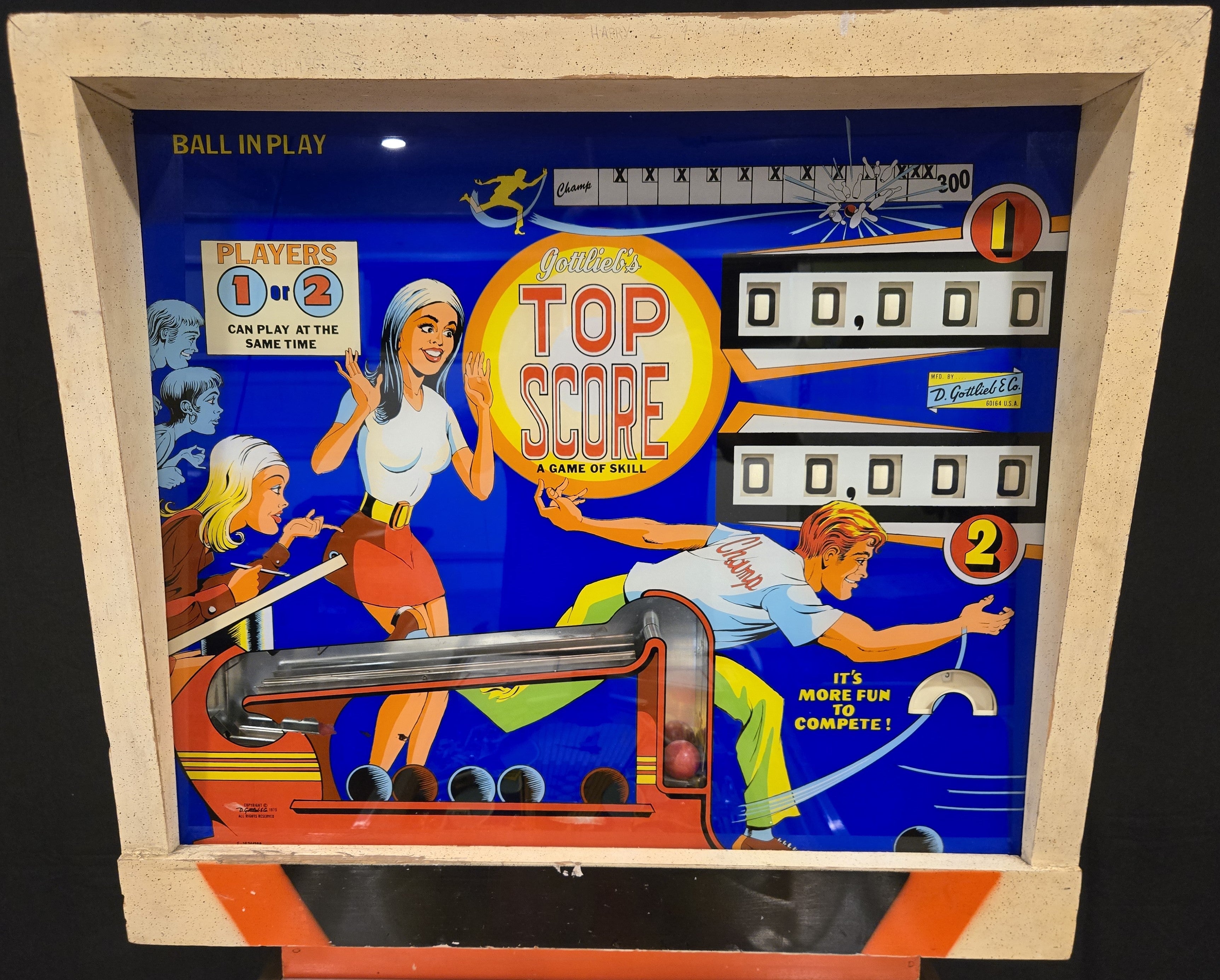 Top Score (Refurbished) Gottlieb 1975