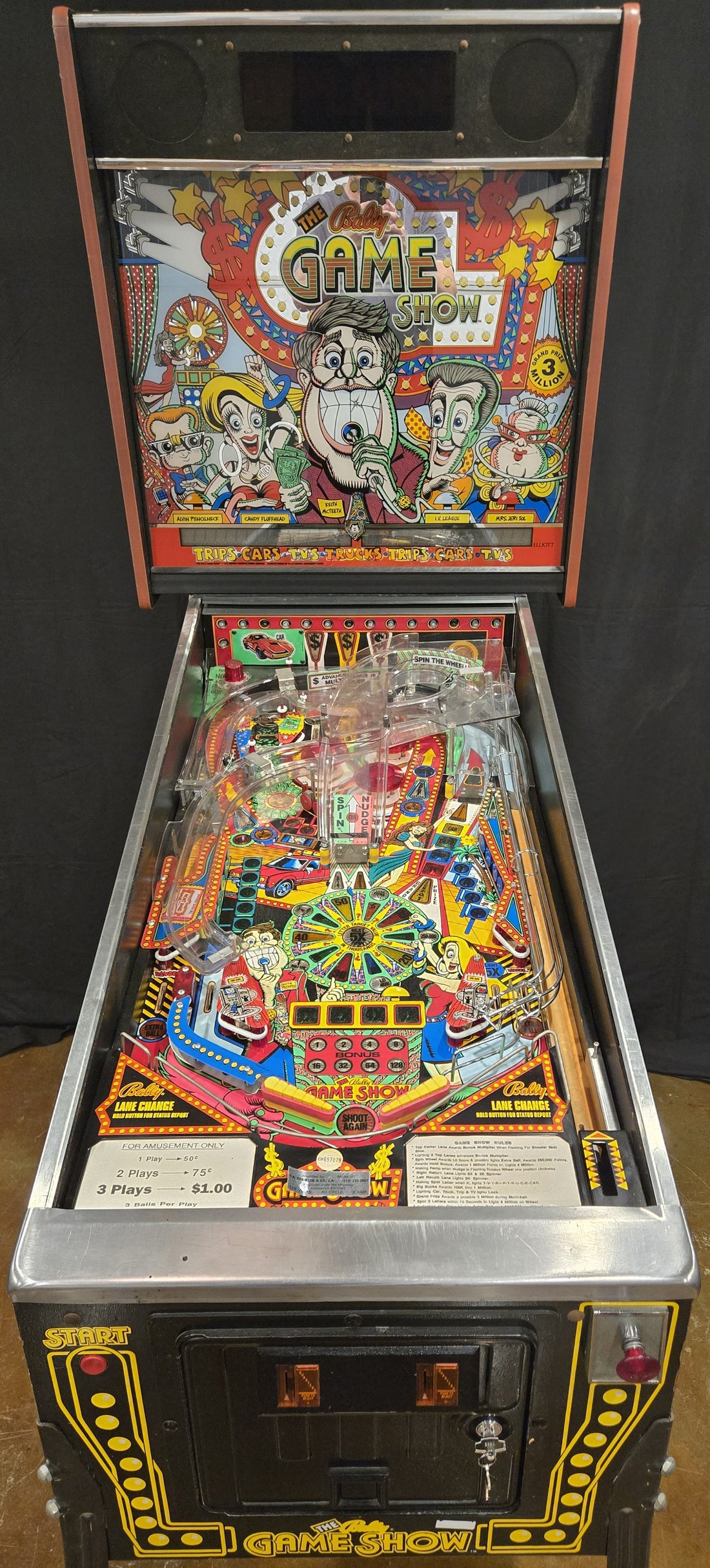 The Bally Game Show (Refurbished) Bally 1990