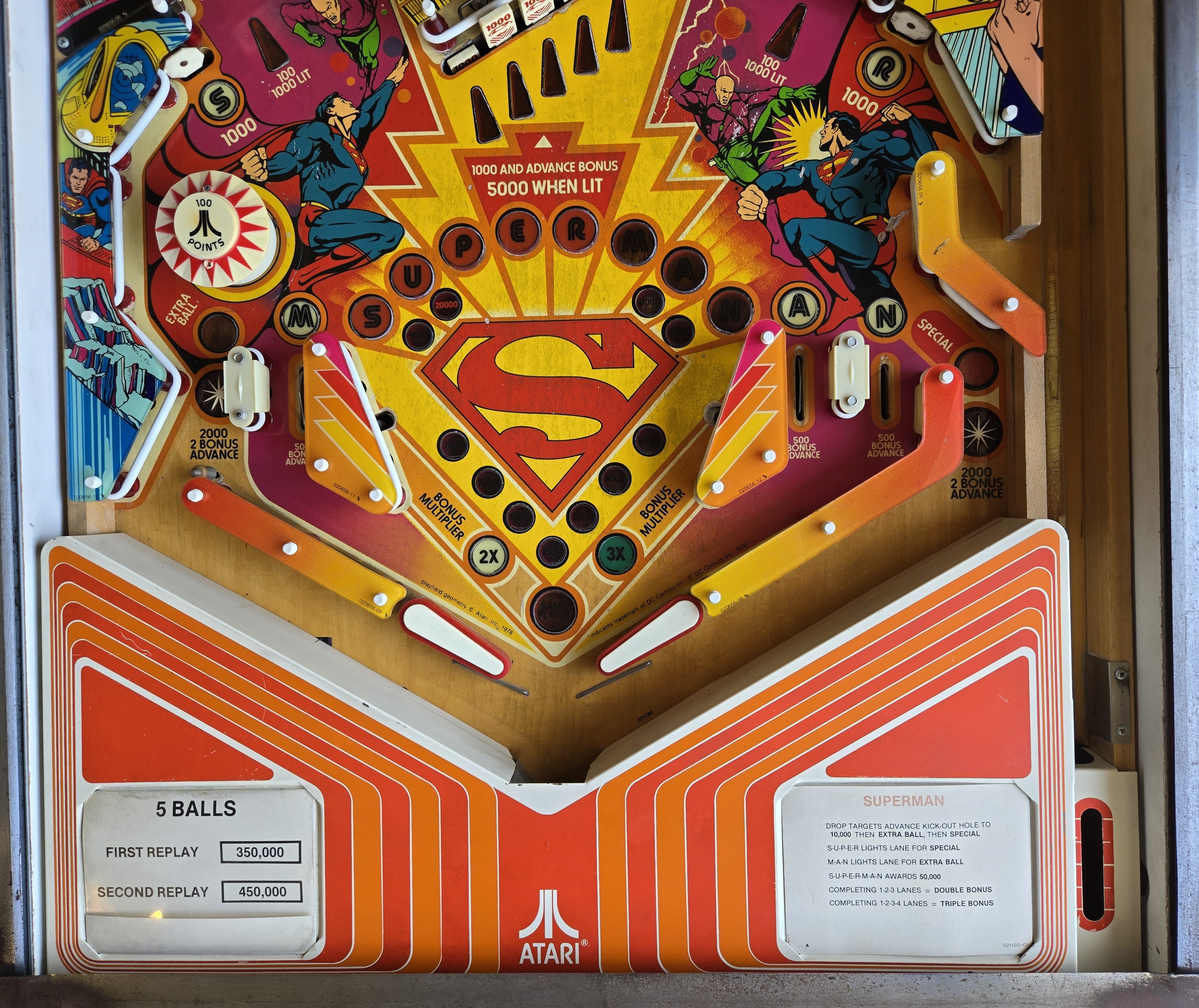 Superman (Refurbished Widebody) Atari 1979