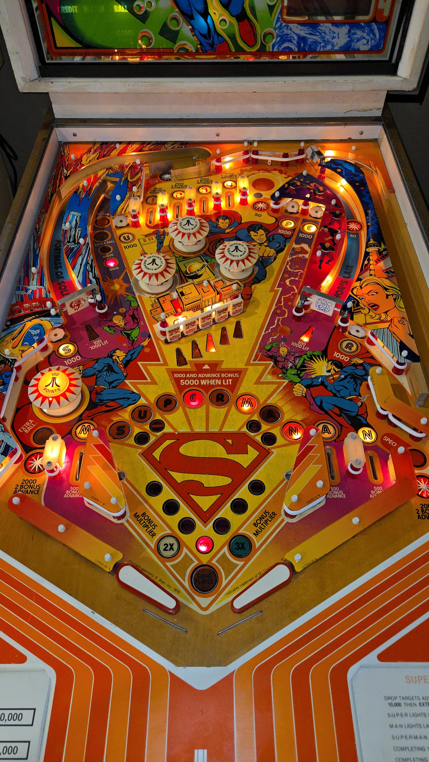 Superman (Refurbished Widebody) Atari 1979