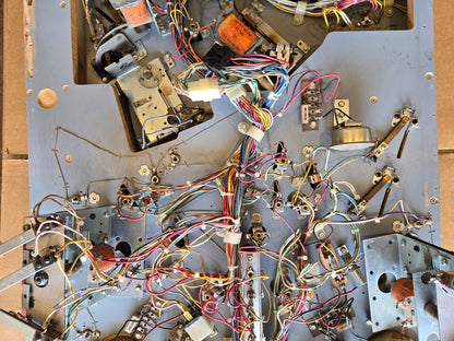 1981 Williams Jungle Lord pinball populated playfield &amp; MORE PARTS!
