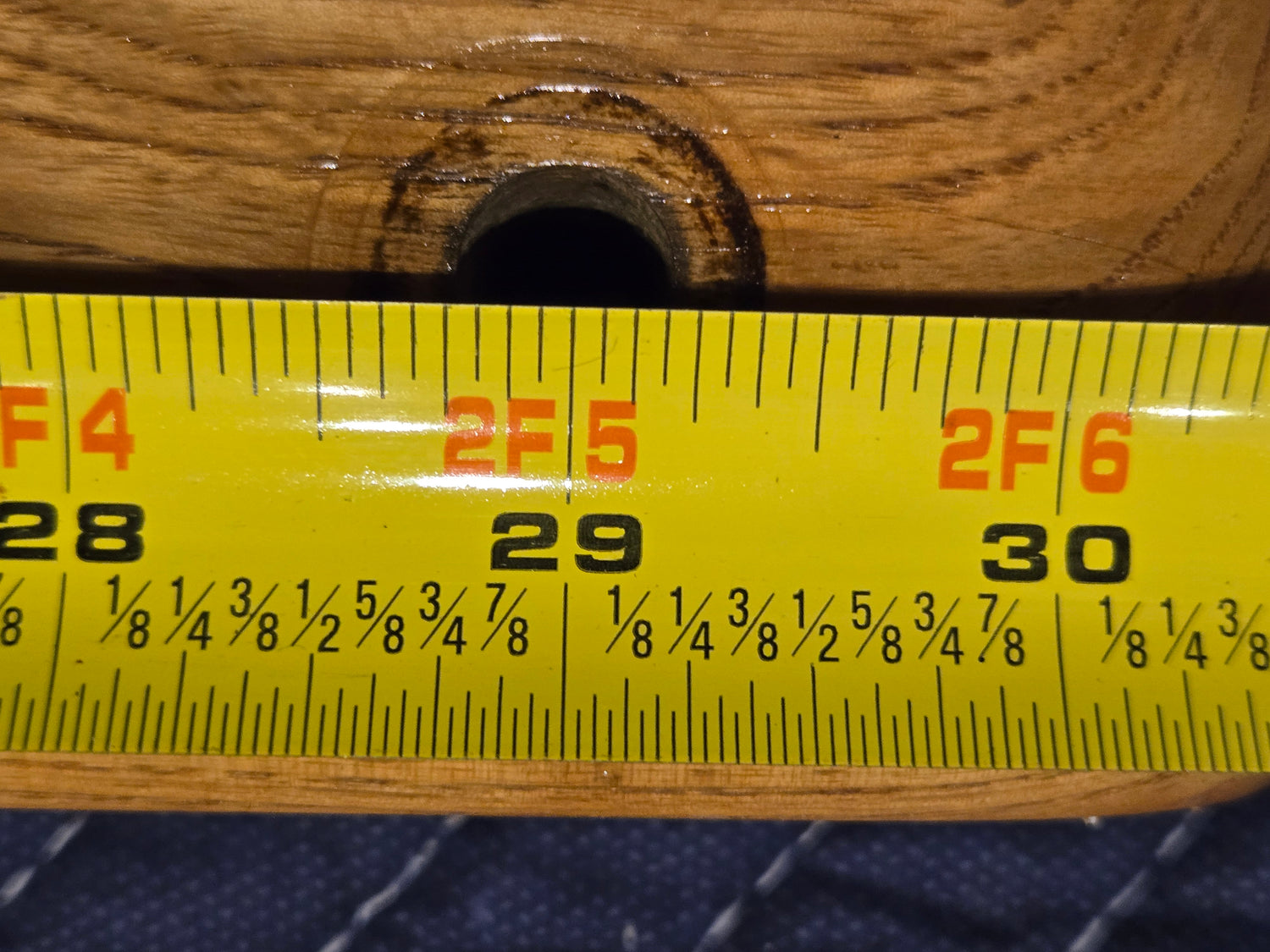 Pair of Reconditioned Antique Wood Pinball Legs for a Woodrail Pinball Machine 31 inch Length