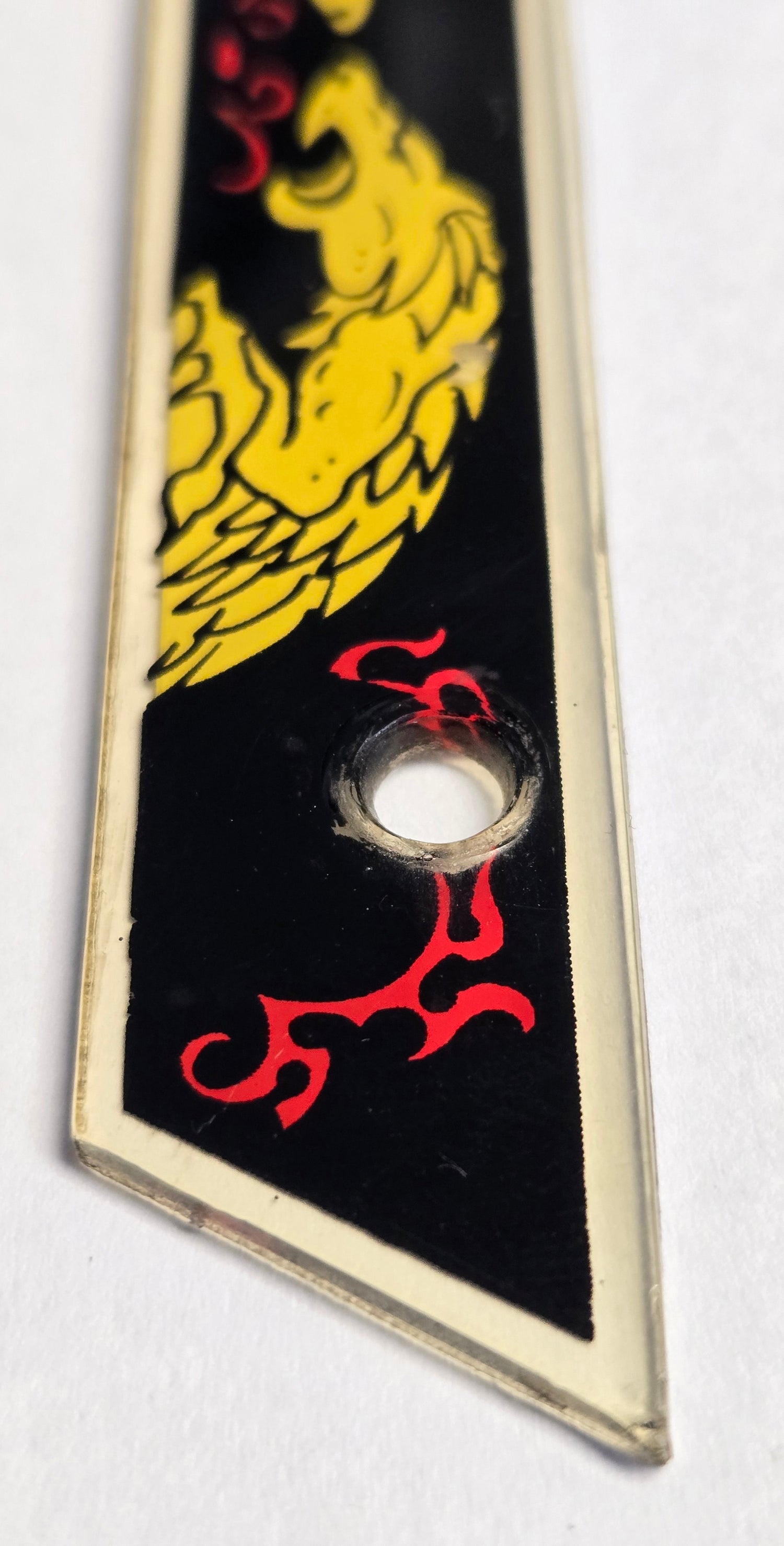 Black Knight Pinball (Williams, 1980) Original Playfield Plastic 30C-500-16