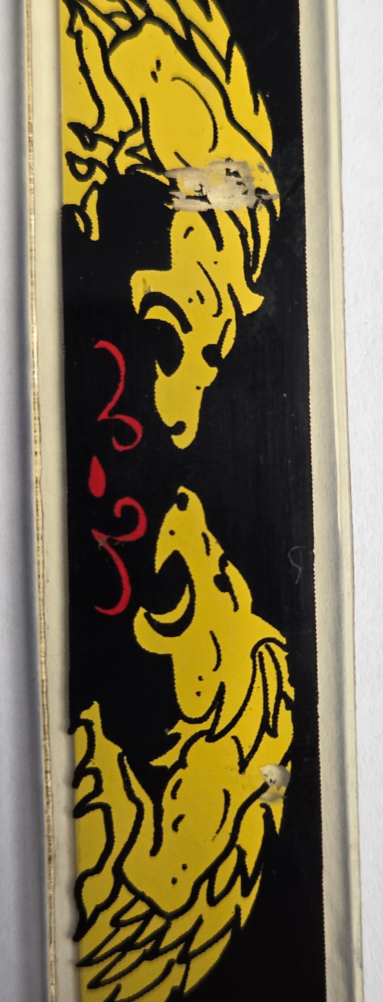 Black Knight Pinball (Williams, 1980) Original Playfield Plastic 30C-500-16