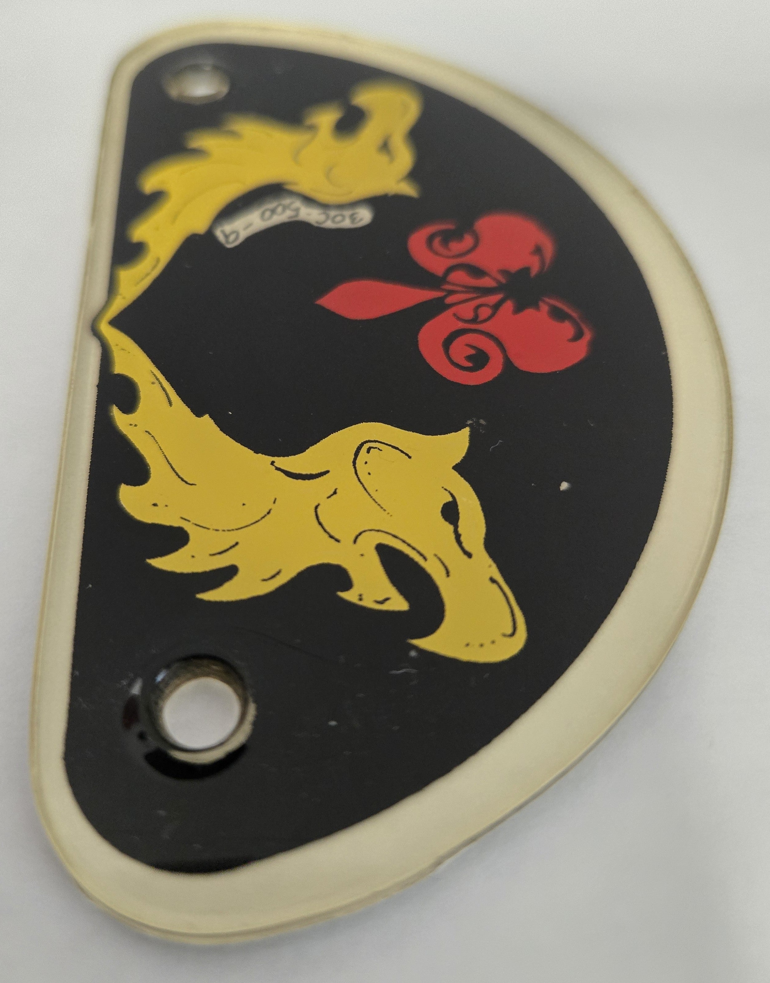 Black Knight Pinball (Williams, 1980) Original Playfield Plastic 30C-500-9