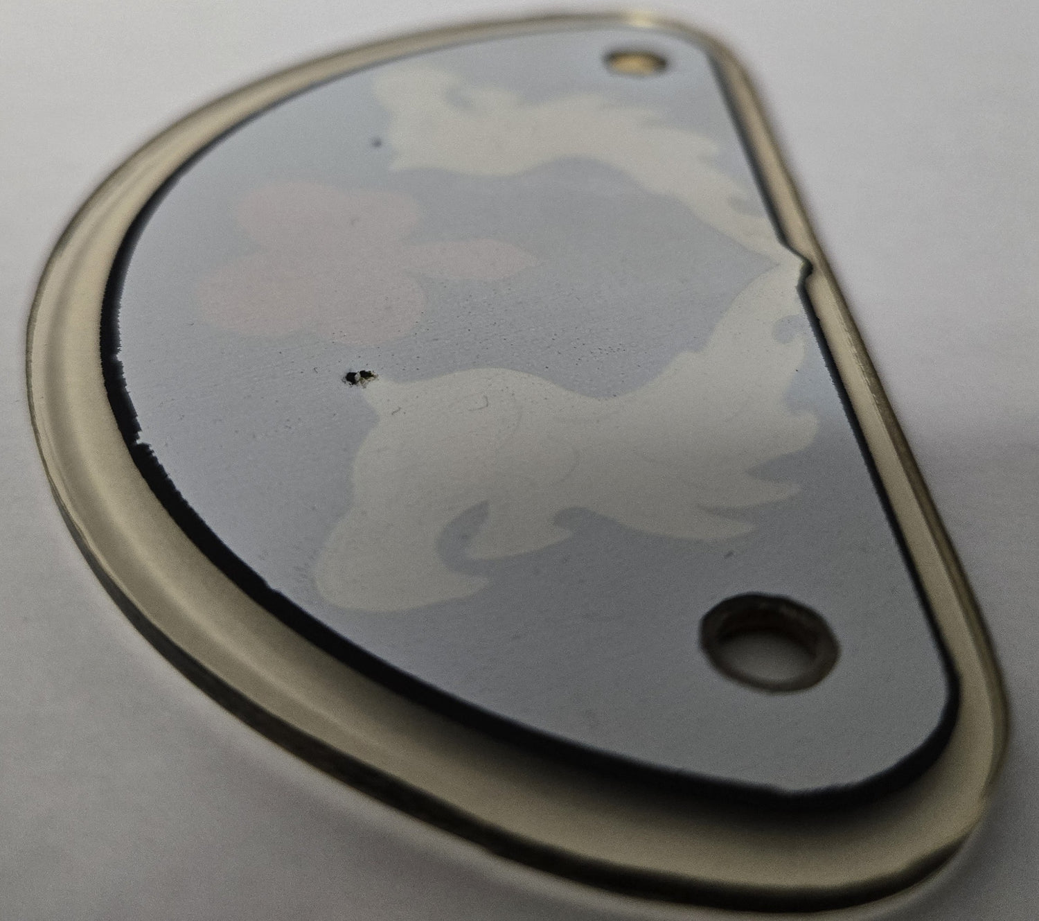 Black Knight Pinball (Williams, 1980) Original Playfield Plastic 30C-500-9