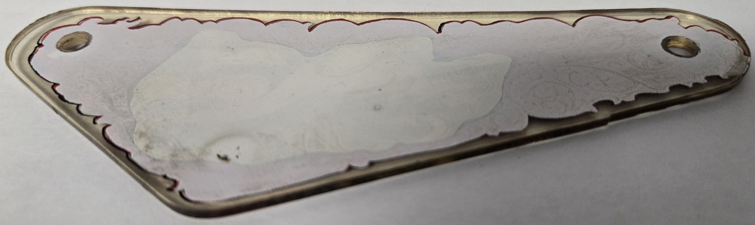 Black Knight Pinball (Williams, 1980) Original Playfield Plastic 30C-500-1