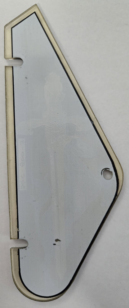 Black Knight Pinball (Williams, 1980) Original Playfield Plastic 30C-500-3