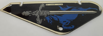 Black Knight Pinball (Williams, 1980) Original Playfield Plastic 30C-500-3