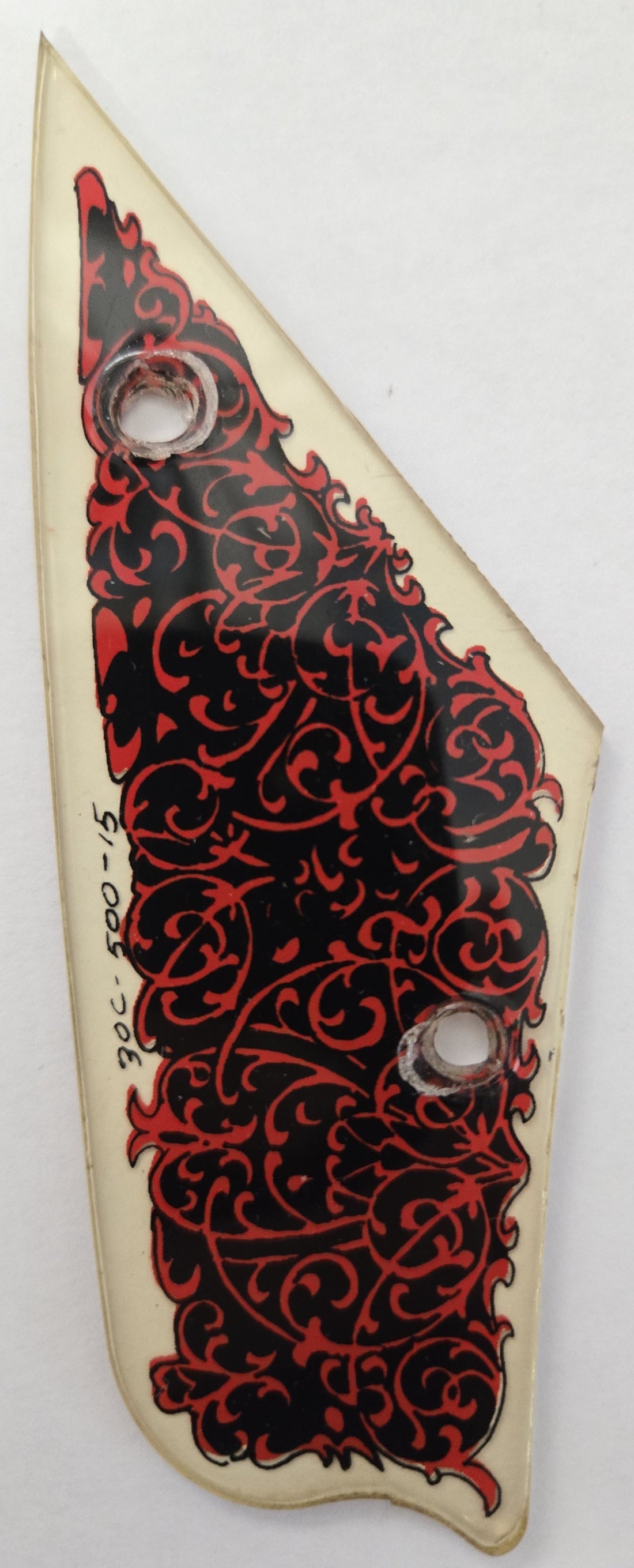 Black Knight Pinball (Williams, 1980) Original Playfield Plastic 30C-500-15