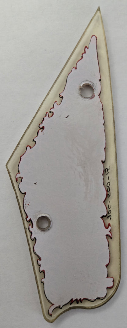 Black Knight Pinball (Williams, 1980) Original Playfield Plastic 30C-500-15