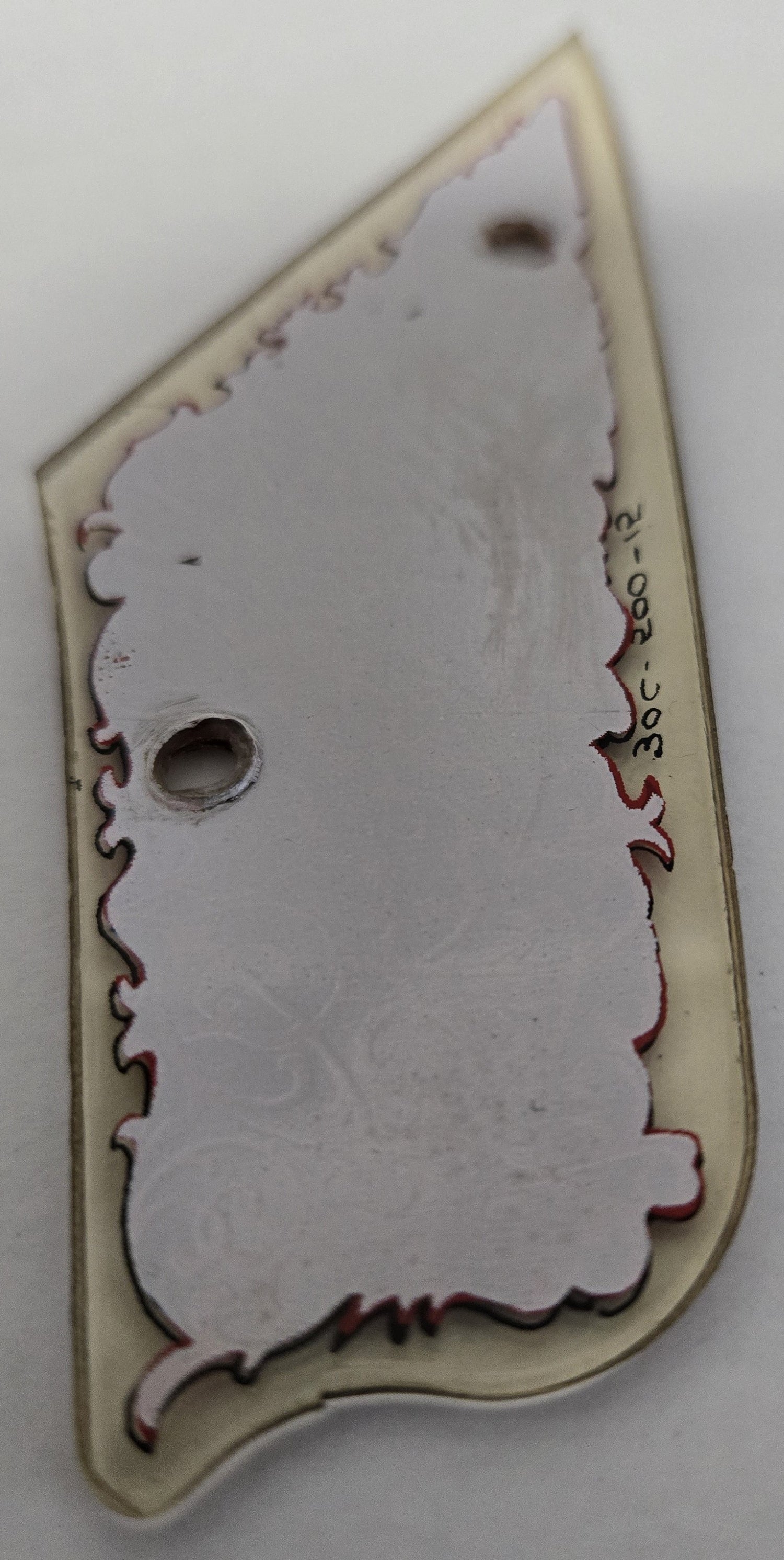 Black Knight Pinball (Williams, 1980) Original Playfield Plastic 30C-500-15