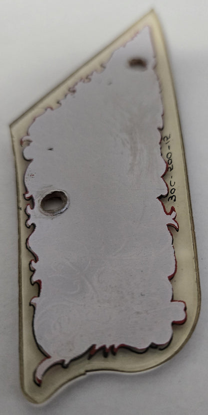 Black Knight Pinball (Williams, 1980) Original Playfield Plastic 30C-500-15