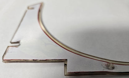 Black Knight Pinball (Williams, 1980) Original Playfield Plastic 30C-500-14