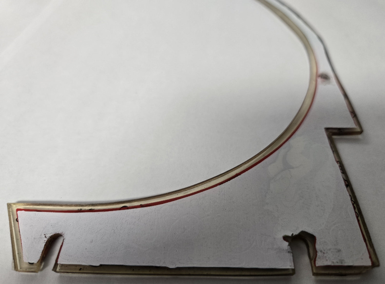 Black Knight Pinball (Williams, 1980) Original Playfield Plastic 30C-500-14