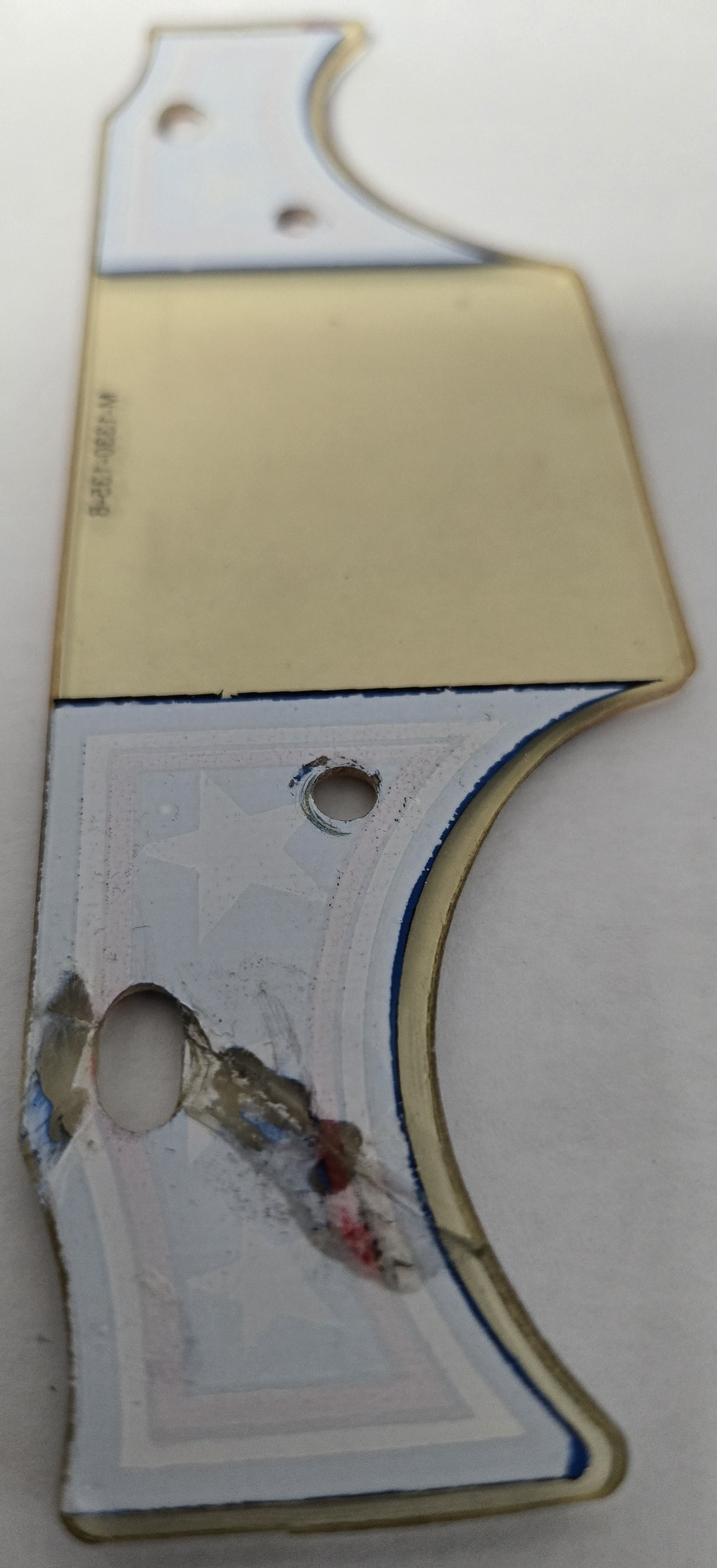 Evel Knievel Pinball (Bally, 1977) Original Playfield Plastic M-1330-135-8 (Slightly Damaged)