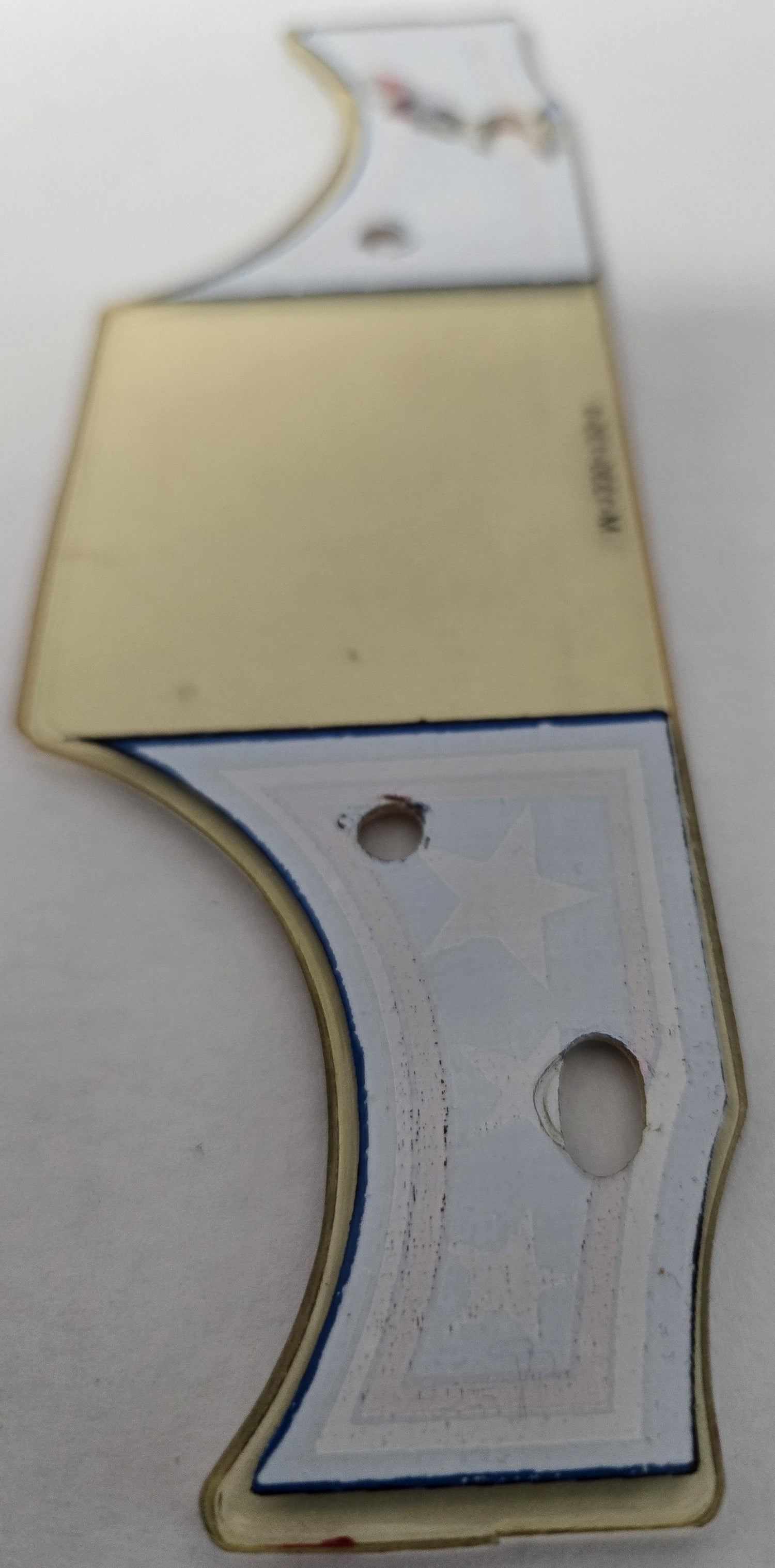 Evel Knievel Pinball (Bally, 1977) Original Playfield Plastic M-1330-135-8 (Slightly Damaged)