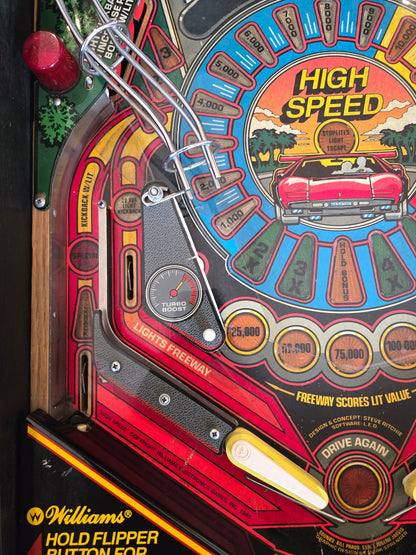 High Speed (Refurbished) Williams 1986