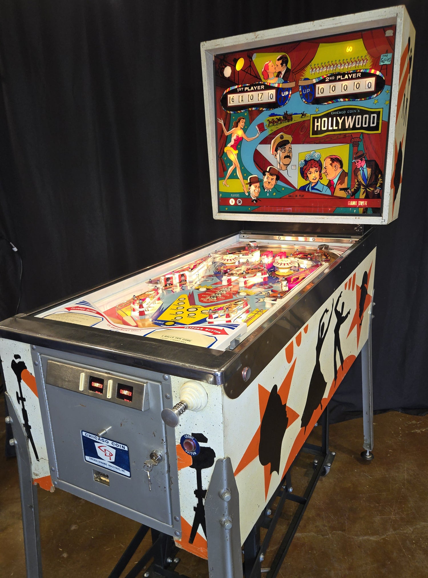 Hollywood (Refurbished) Chicago Coin 1976