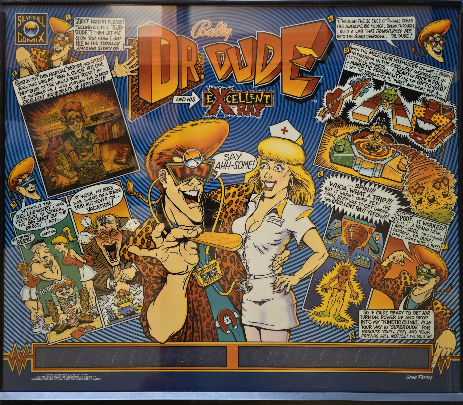 Dr. Dude and His Excellent Ray (Refurbished) Bally 1990