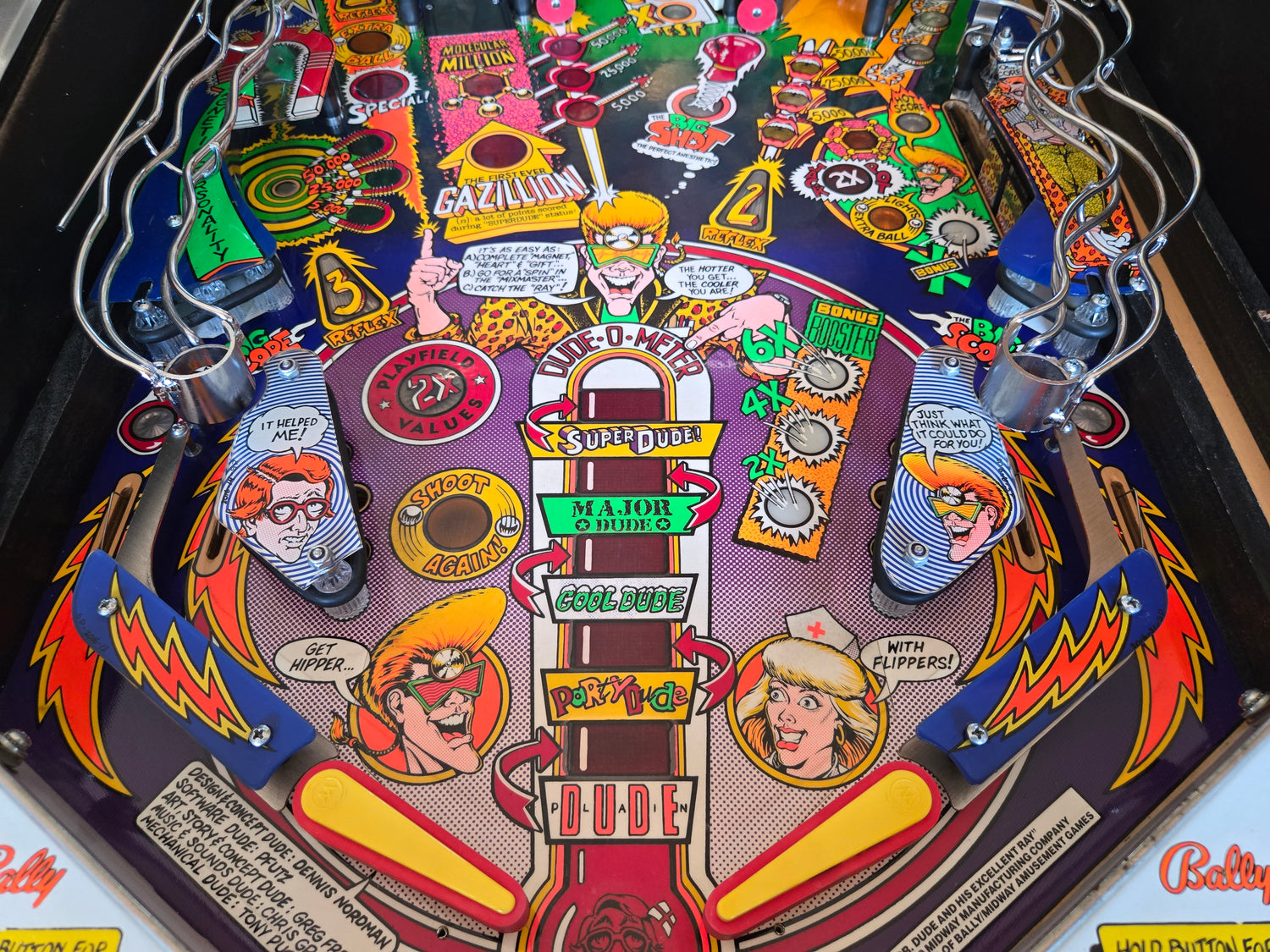 Dr. Dude and His Excellent Ray (Refurbished) Bally 1990