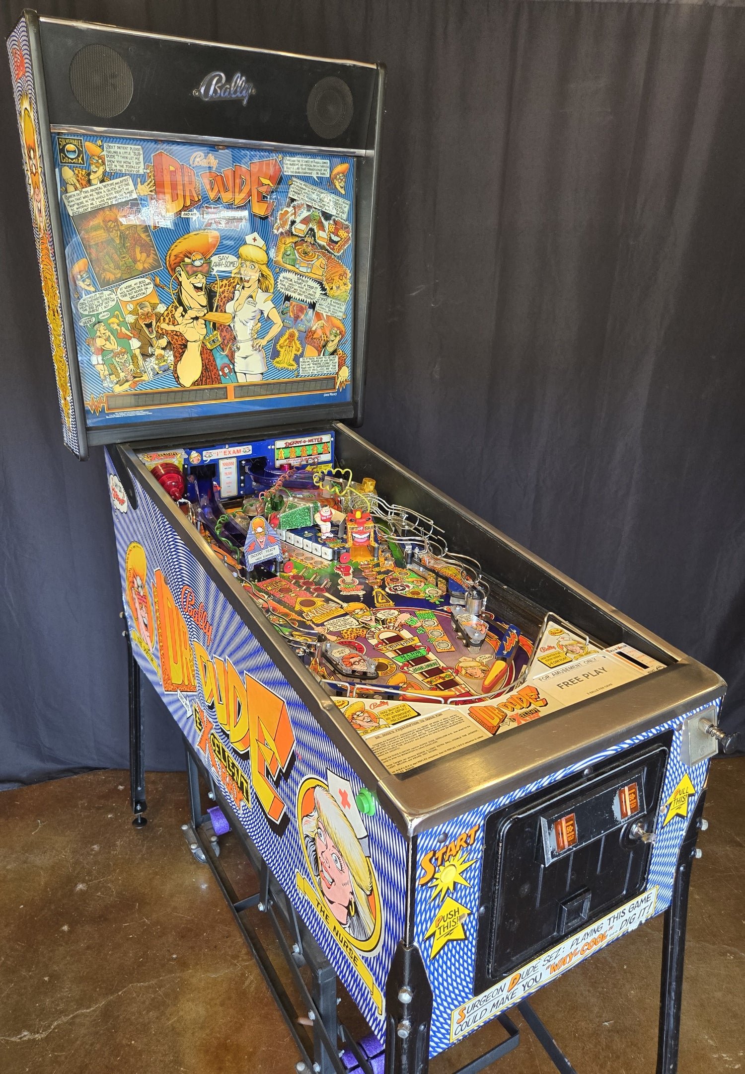 Dr. Dude and His Excellent Ray (Refurbished) Bally 1990