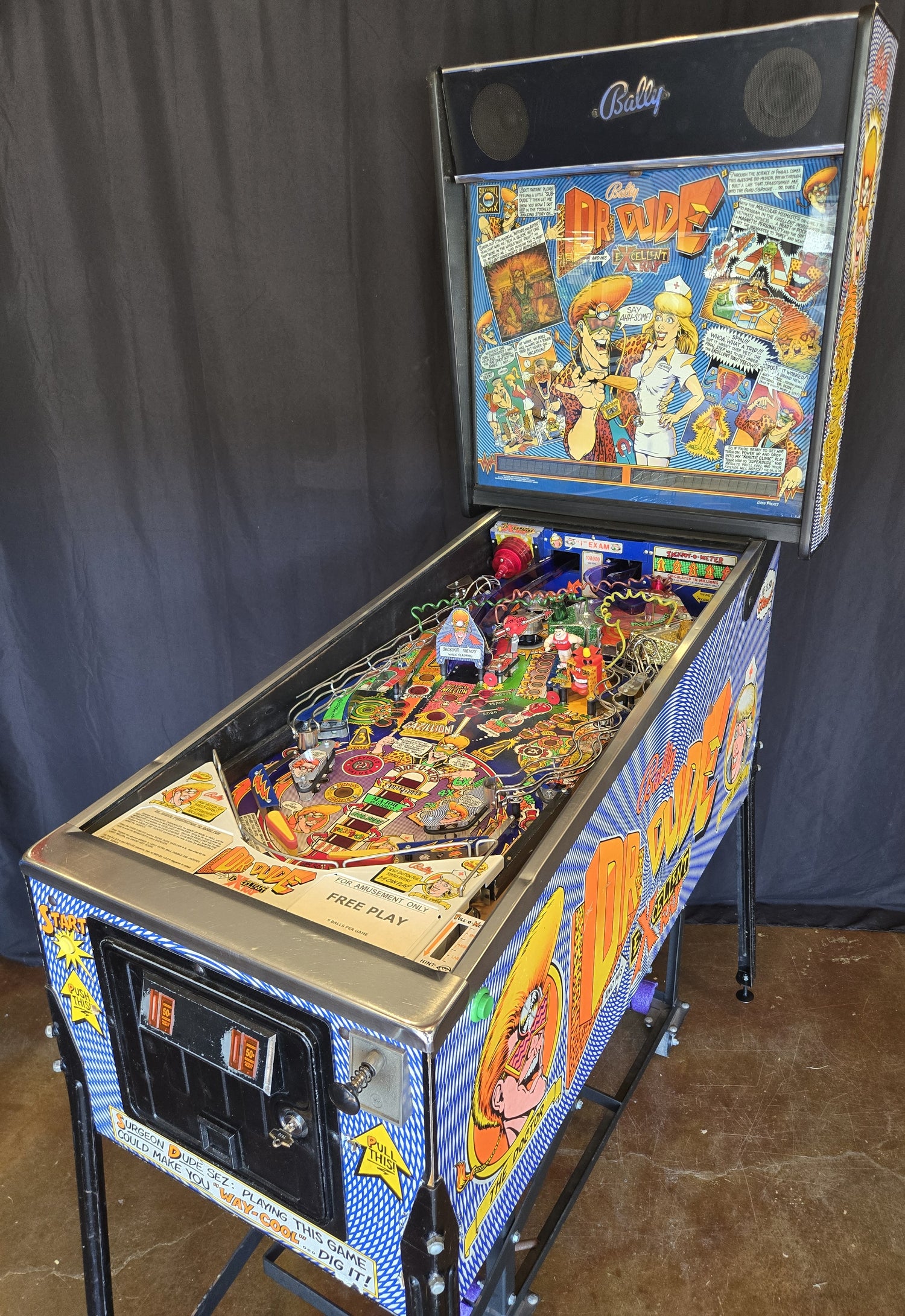 Dr. Dude and His Excellent Ray (Refurbished) Bally 1990