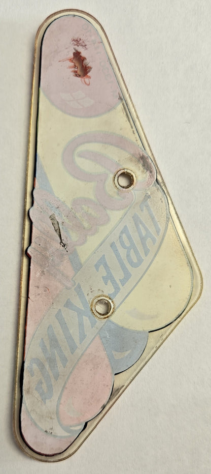 Wizard! Pinball (Bally, 1975) Original Playfield Plastic M-1330-114-10