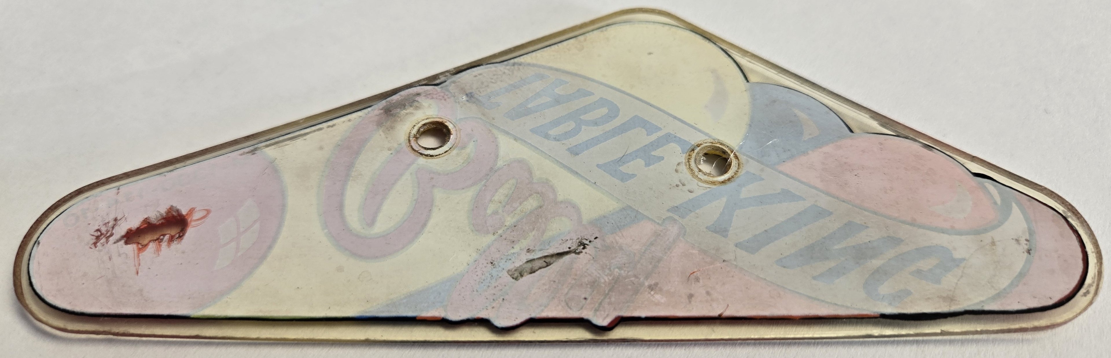 Wizard! Pinball (Bally, 1975) Original Playfield Plastic M-1330-114-10