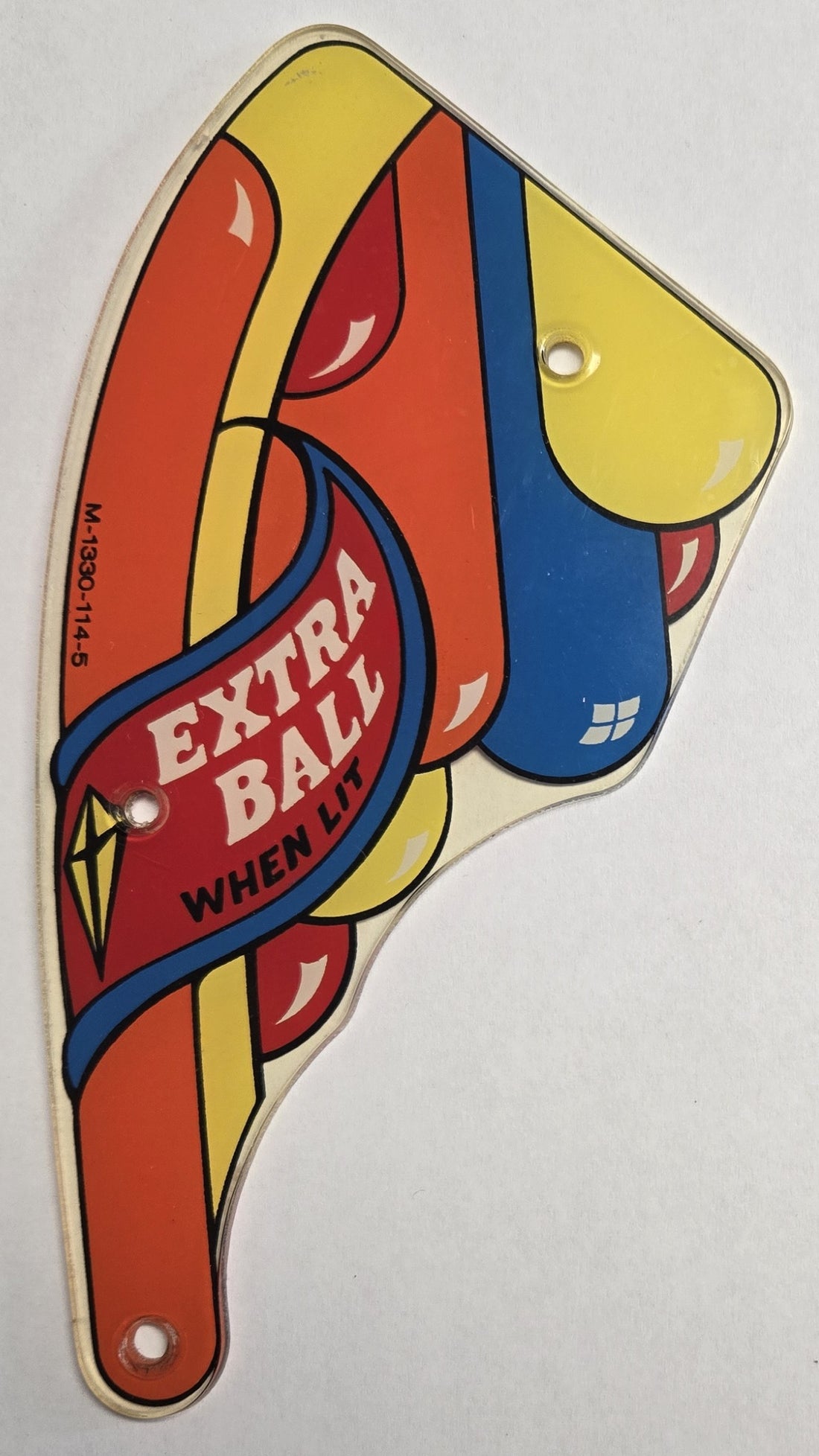 Wizard! Pinball (Bally, 1975) Original Playfield Plastic M-1330-114-05