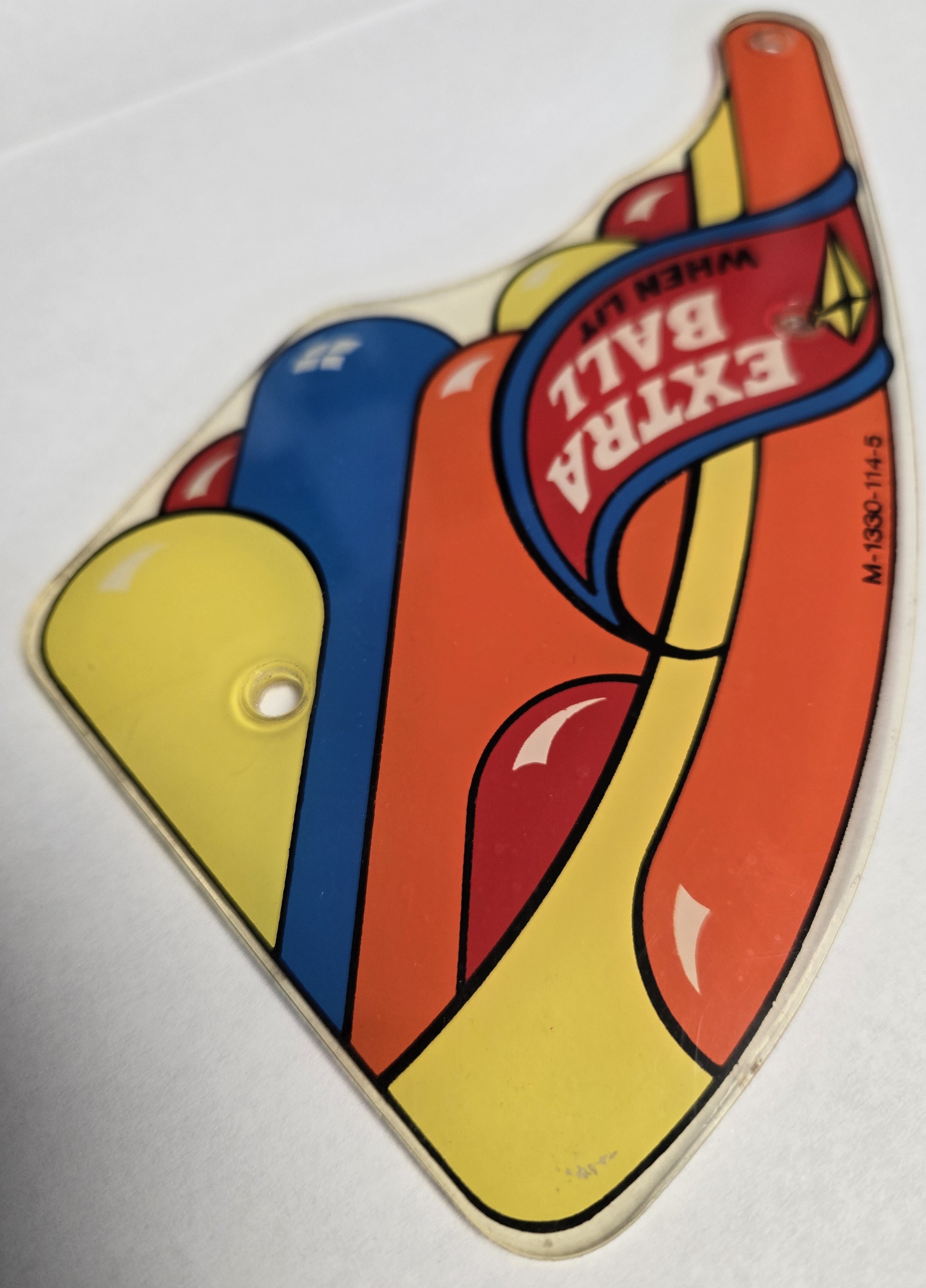 Wizard! Pinball (Bally, 1975) Original Playfield Plastic M-1330-114-05