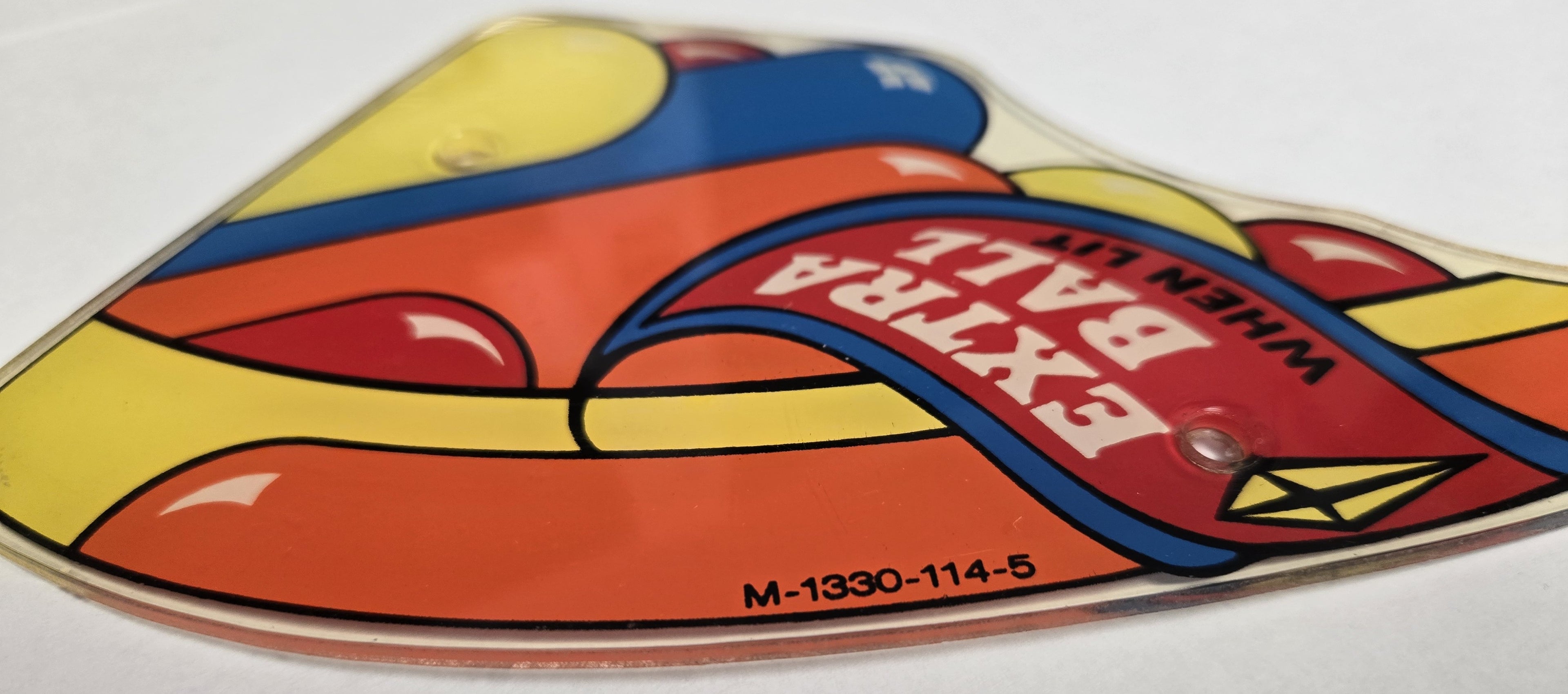 Wizard! Pinball (Bally, 1975) Original Playfield Plastic M-1330-114-05