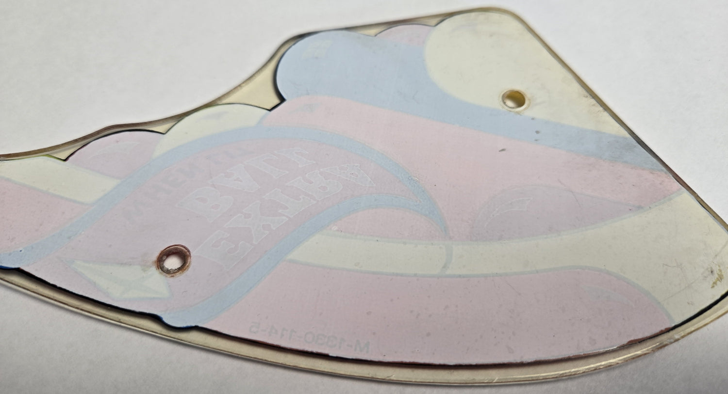 Wizard! Pinball (Bally, 1975) Original Playfield Plastic M-1330-114-05