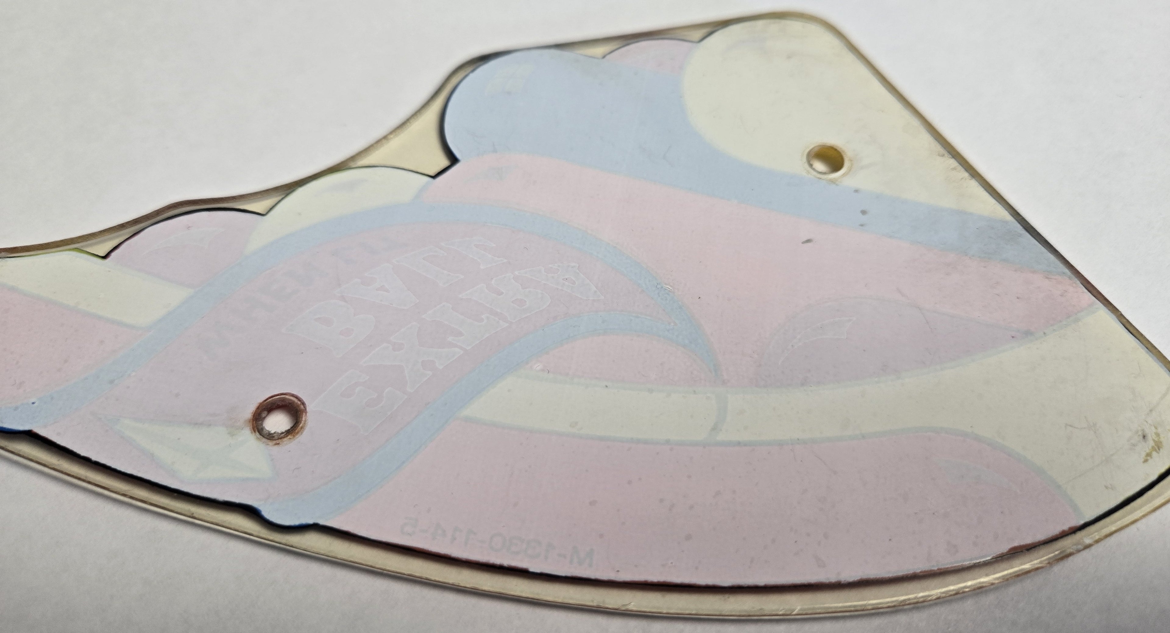 Wizard! Pinball (Bally, 1975) Original Playfield Plastic M-1330-114-05