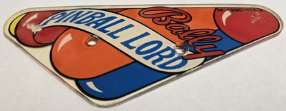 Wizard! Pinball (Bally, 1975) Original Playfield Plastic M-1330-114-02