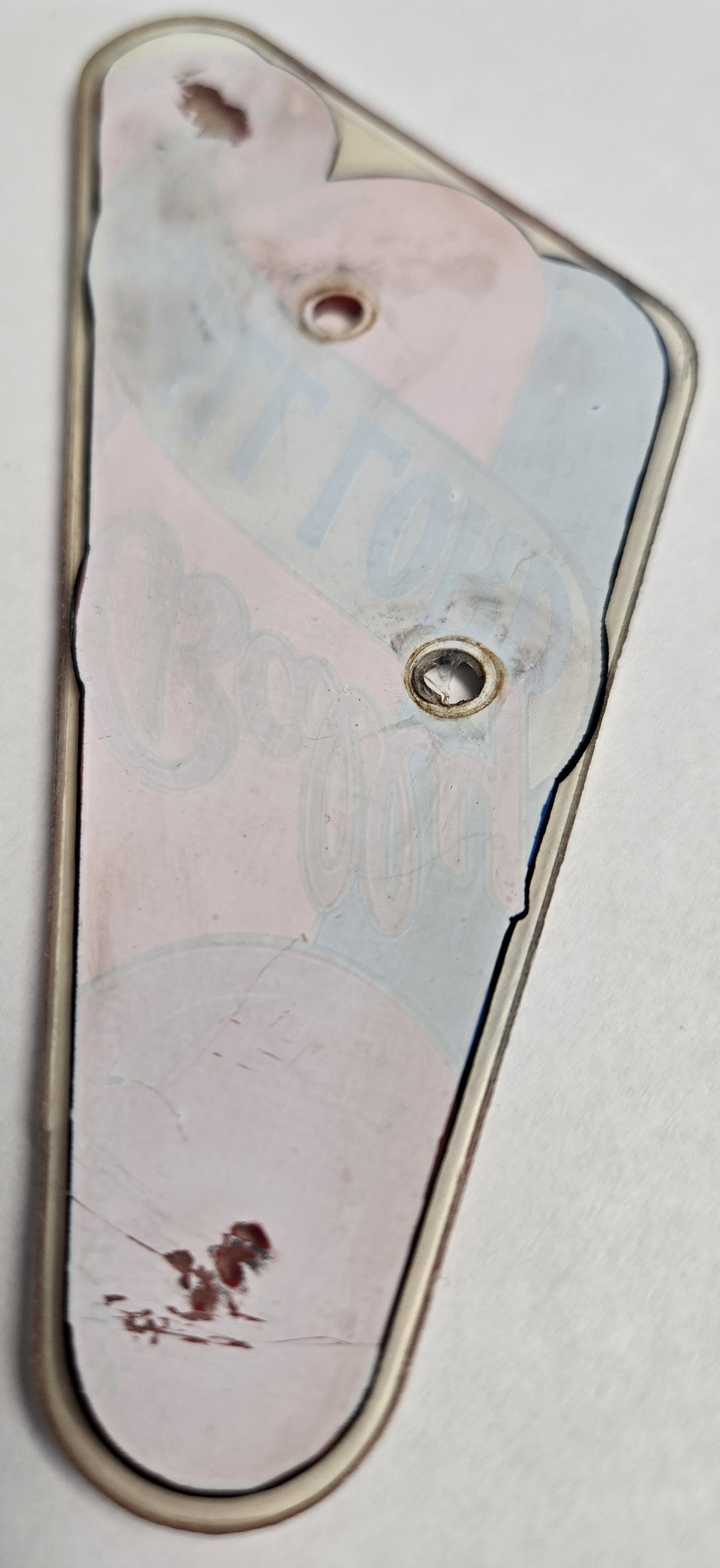 Wizard! Pinball (Bally, 1975) Original Playfield Plastic M-1330-114-02