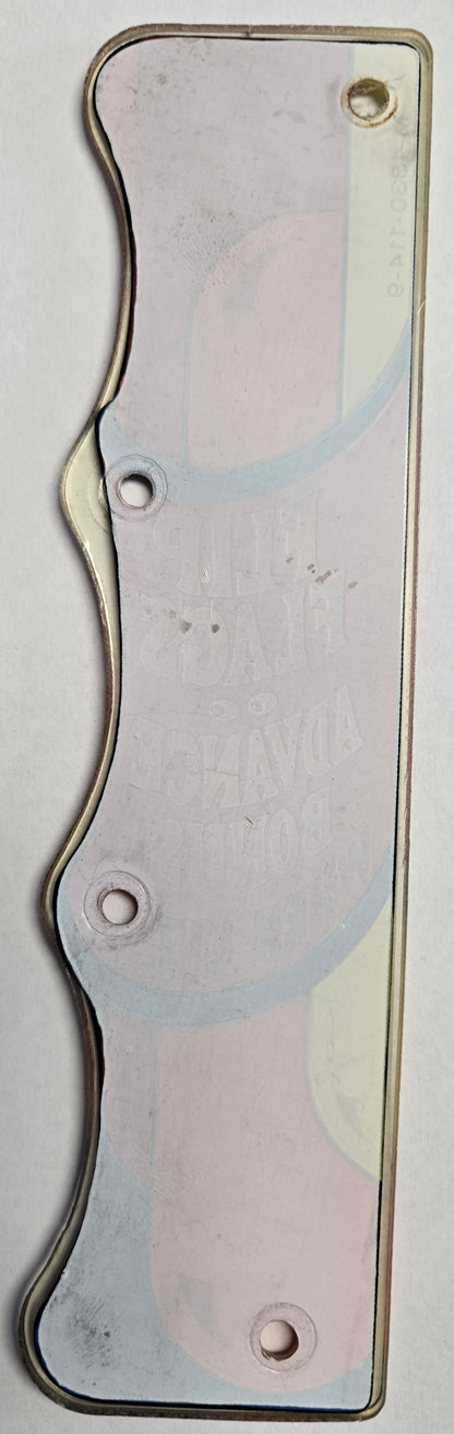 Wizard! Pinball (Bally, 1975) Original Playfield Plastic M-1330-114-09