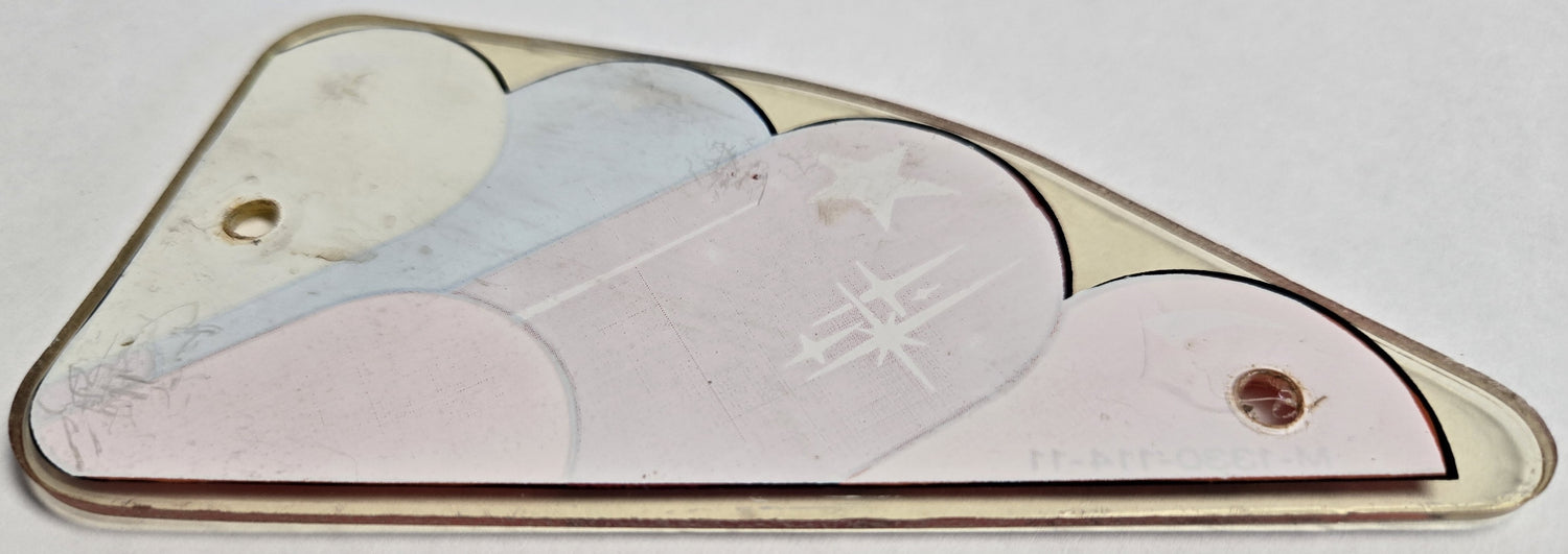 Wizard! Pinball (Bally, 1975) Original Playfield Plastic M-1330-114-11