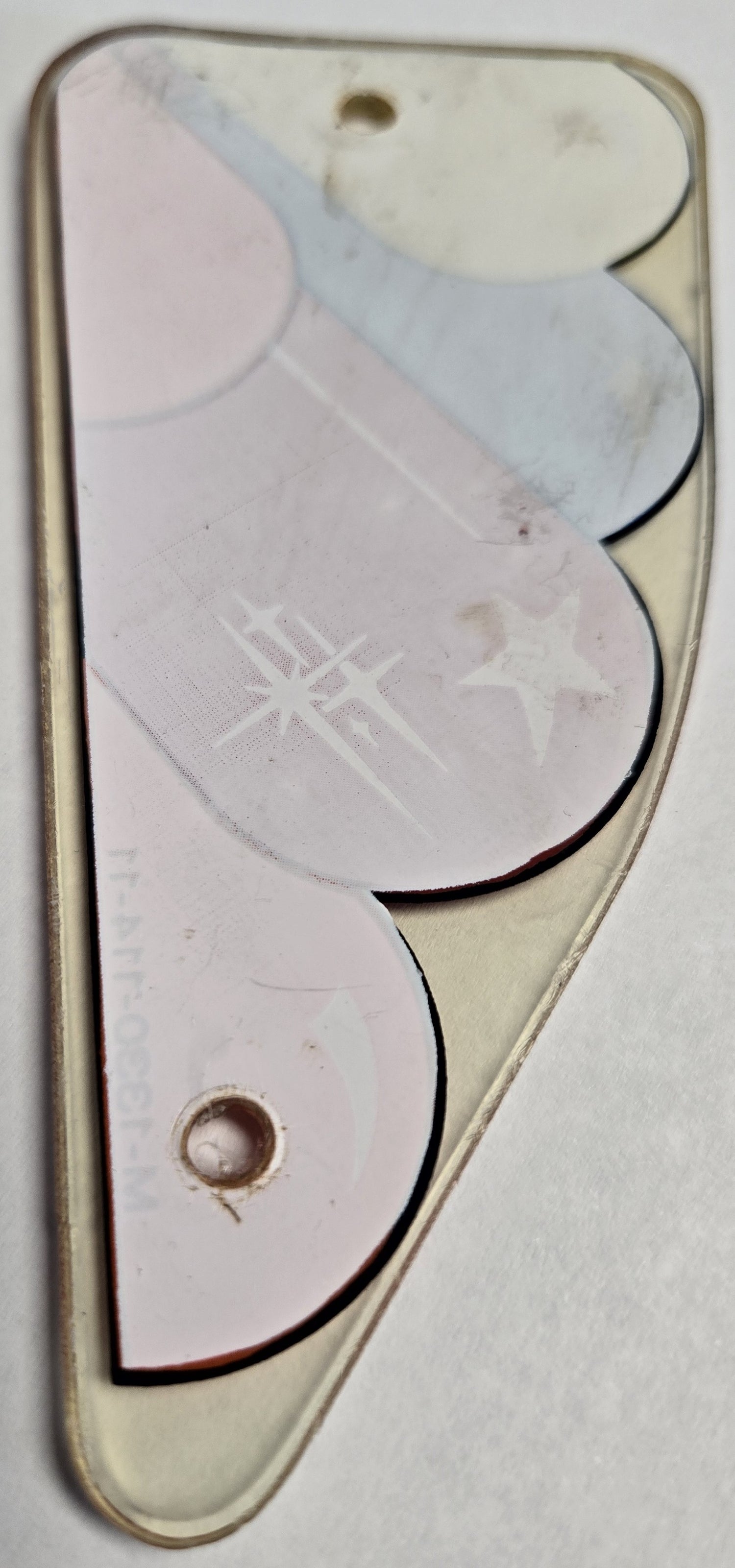 Wizard! Pinball (Bally, 1975) Original Playfield Plastic M-1330-114-11