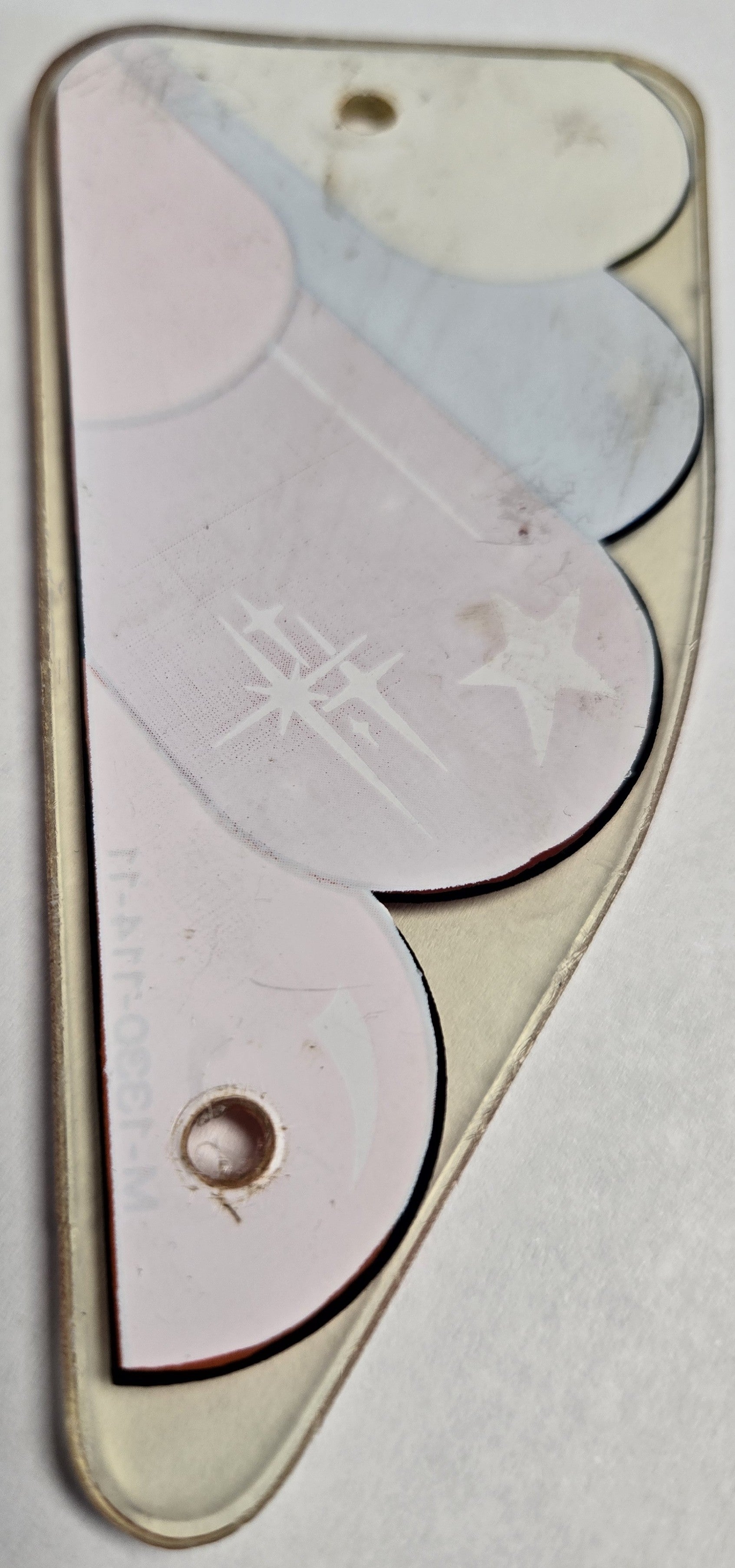 Wizard! Pinball (Bally, 1975) Original Playfield Plastic M-1330-114-11