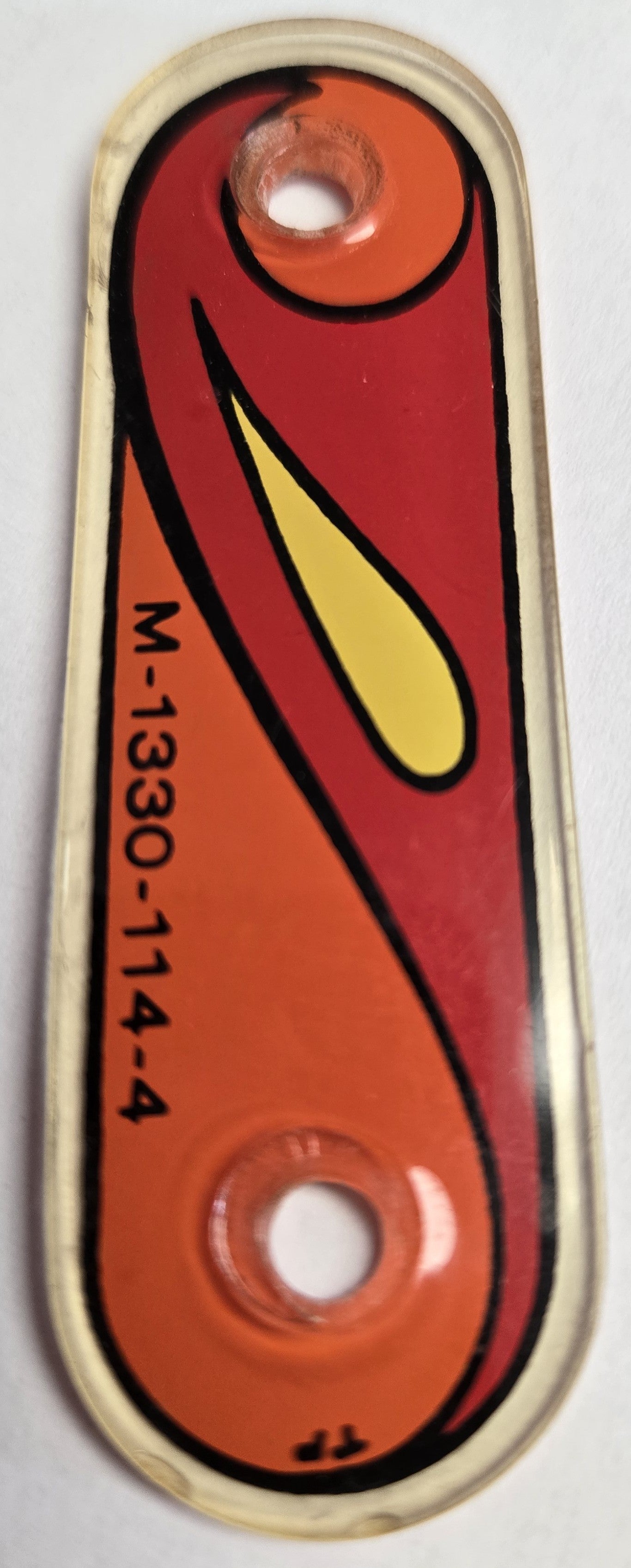 Wizard! Pinball (Bally, 1975) Original Playfield Plastic M-1330-114-04