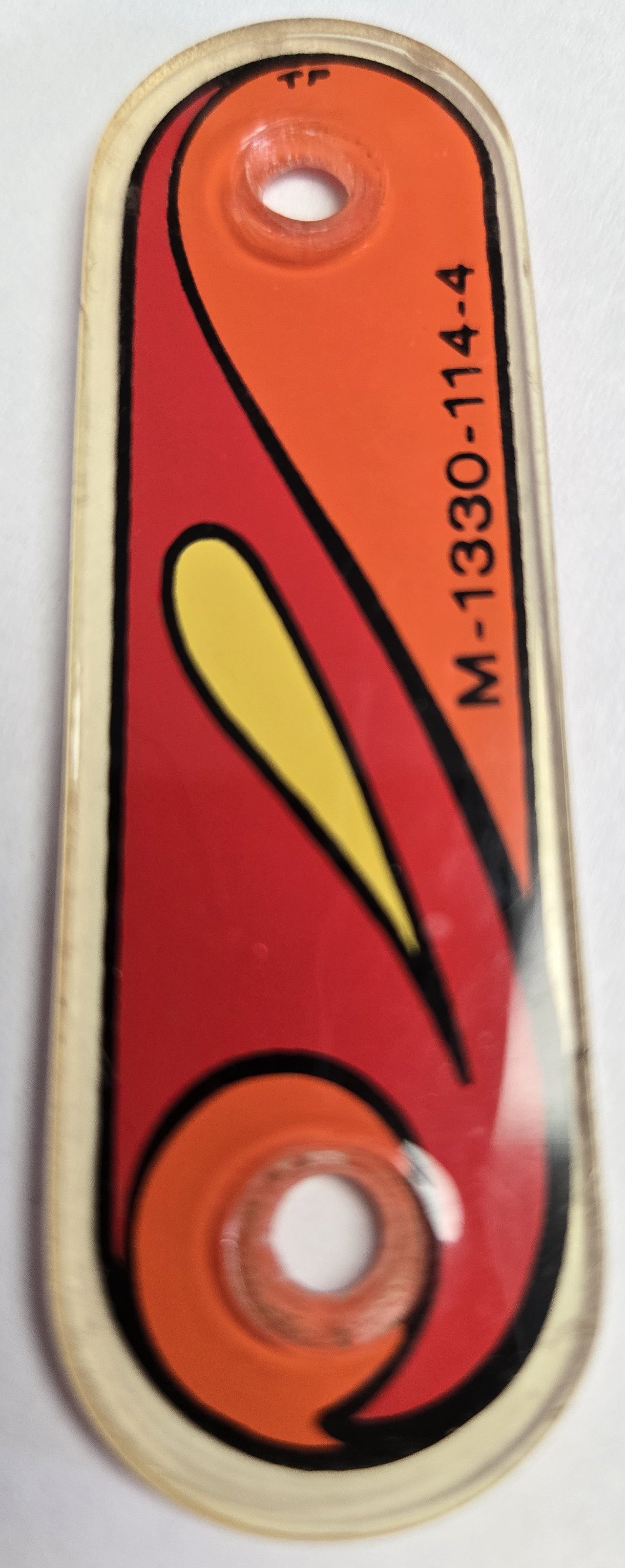 Wizard! Pinball (Bally, 1975) Original Playfield Plastic M-1330-114-04