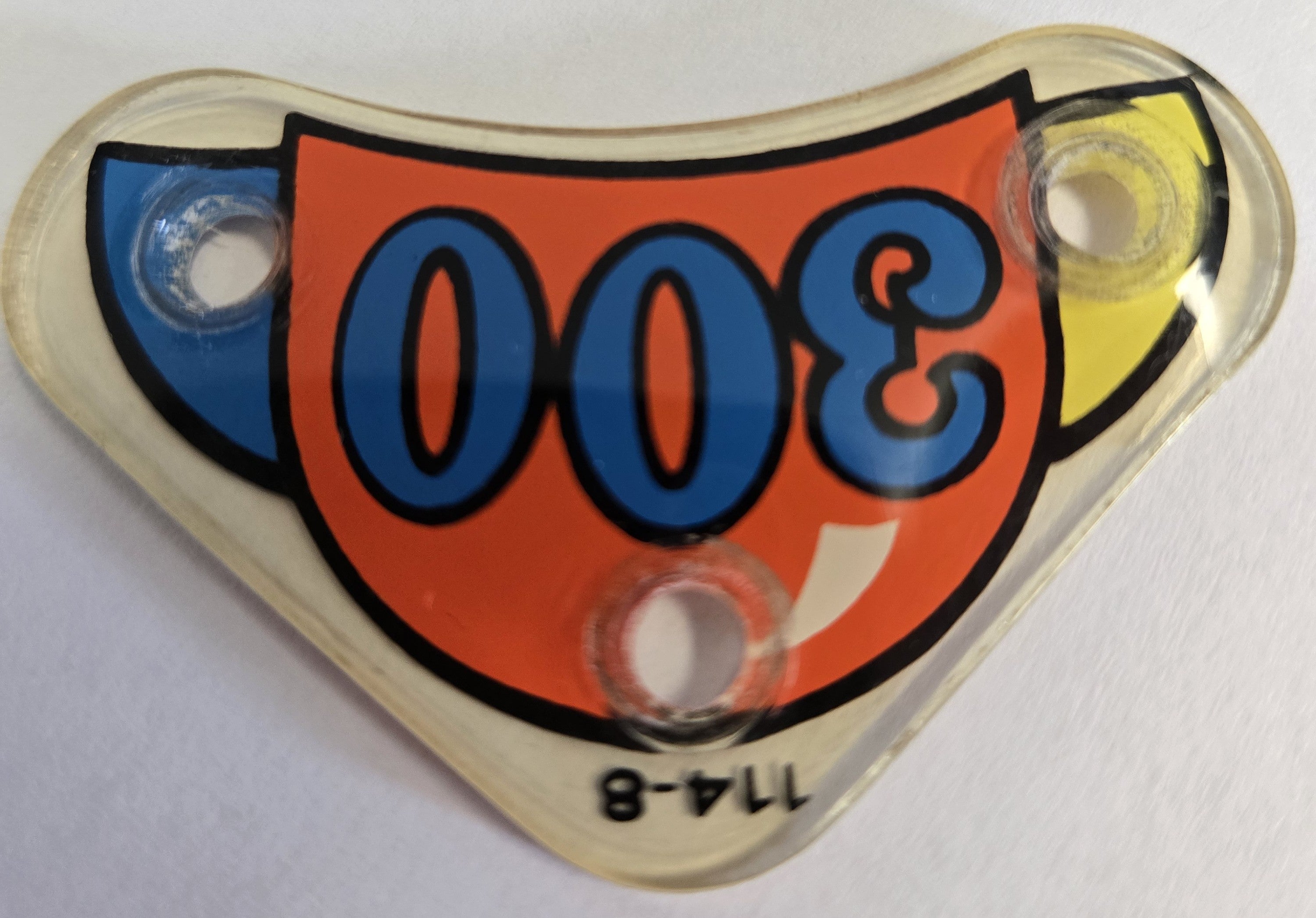 Wizard! Pinball (Bally, 1975) Original Playfield Plastic M-1330-114-08